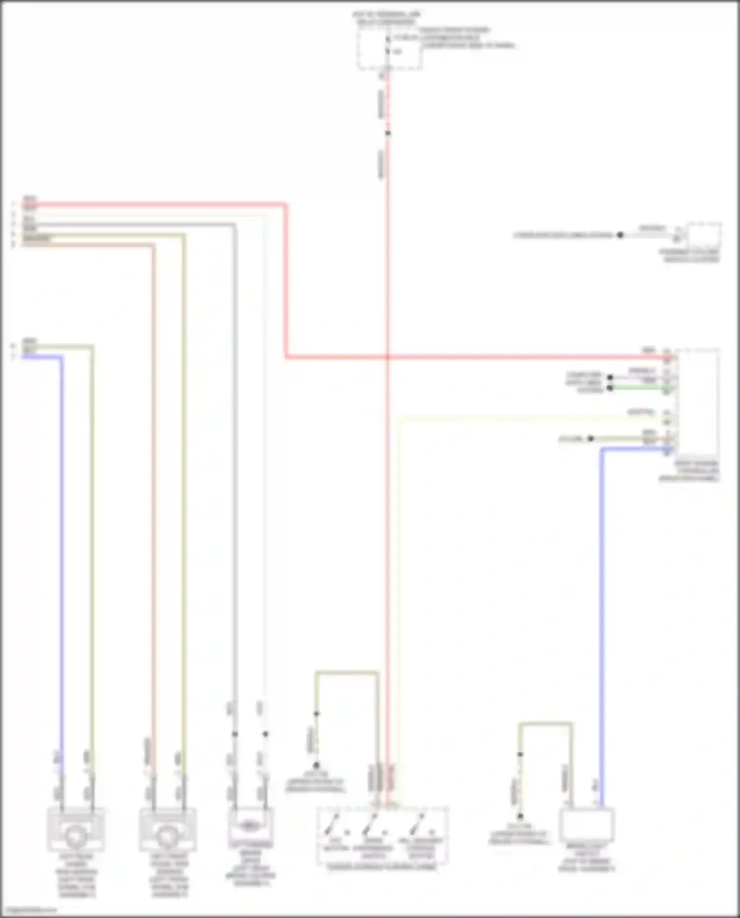 Wiring diagram computer data lines system for BMW X3 G01 (2017-2021) (12 of 98)