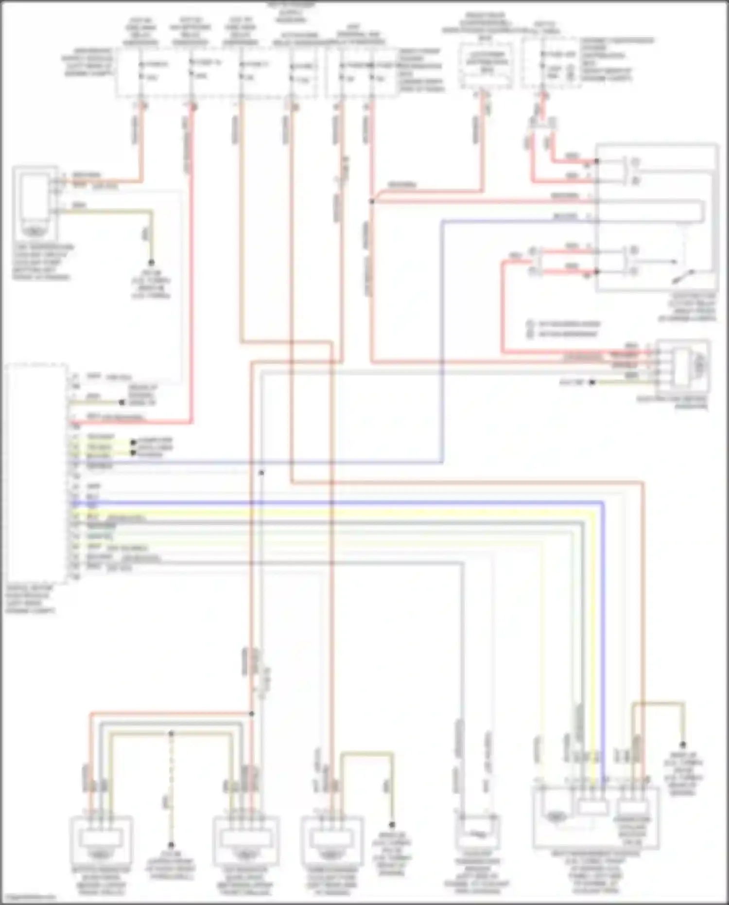 Wiring diagram fuse 14 for BMW X3 G01 (2017-2021) (1 of 5)
