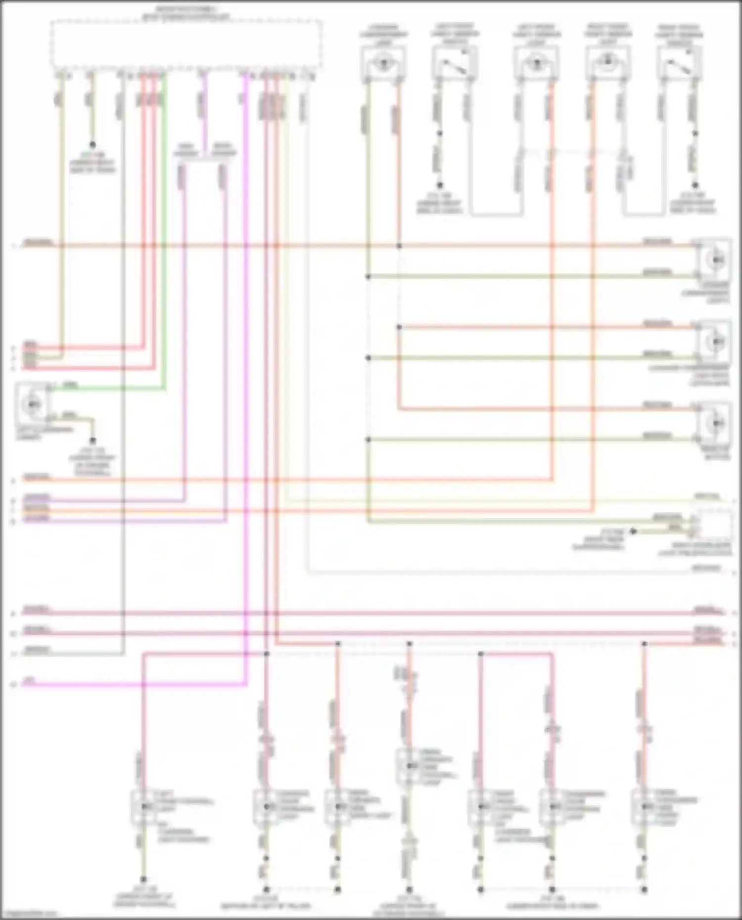 Wiring diagram gry/yel for BMW X3 G01 (2017-2021) (11 of 22)