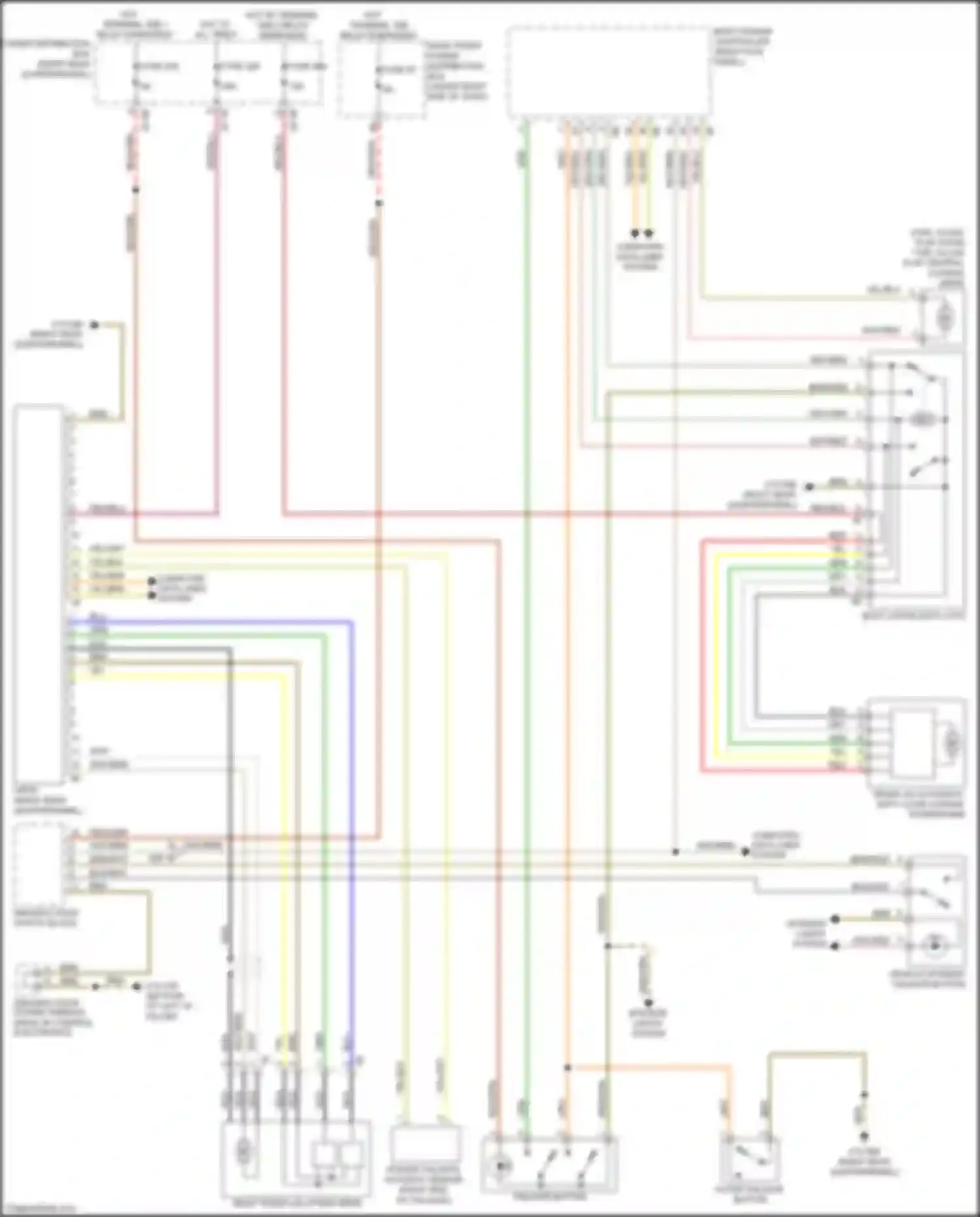 Wiring diagram hot w/ terminal for BMW X3 G01 (2017-2021) (10 of 48)