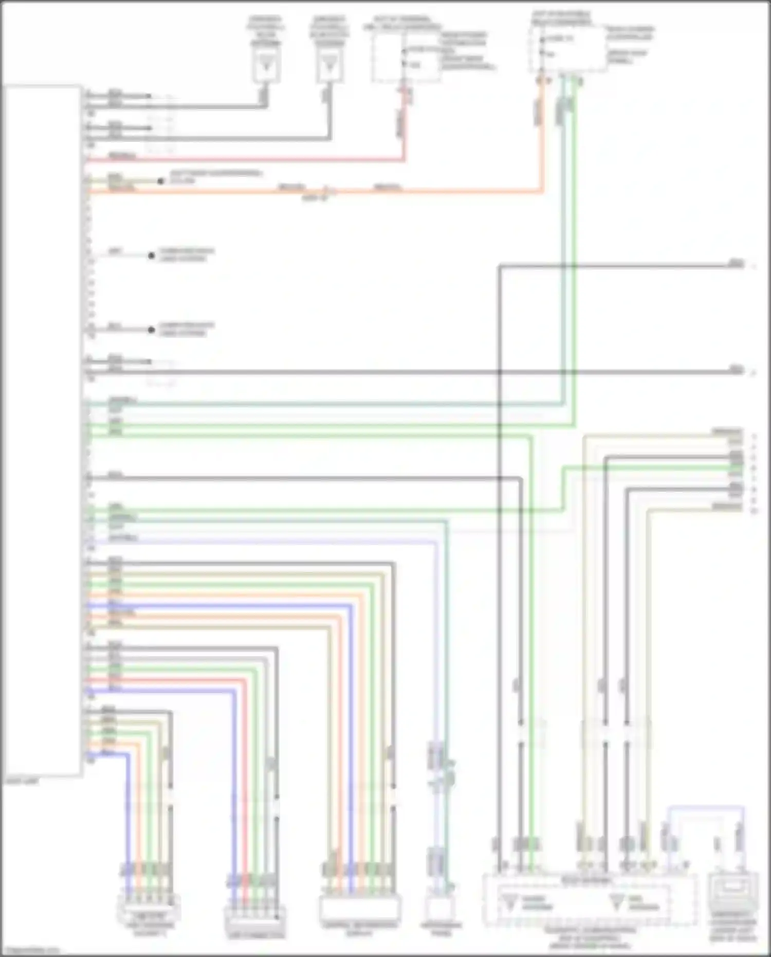 Wiring diagram hot w/ terminal for BMW X3 G01 (2017-2021) (31 of 48)