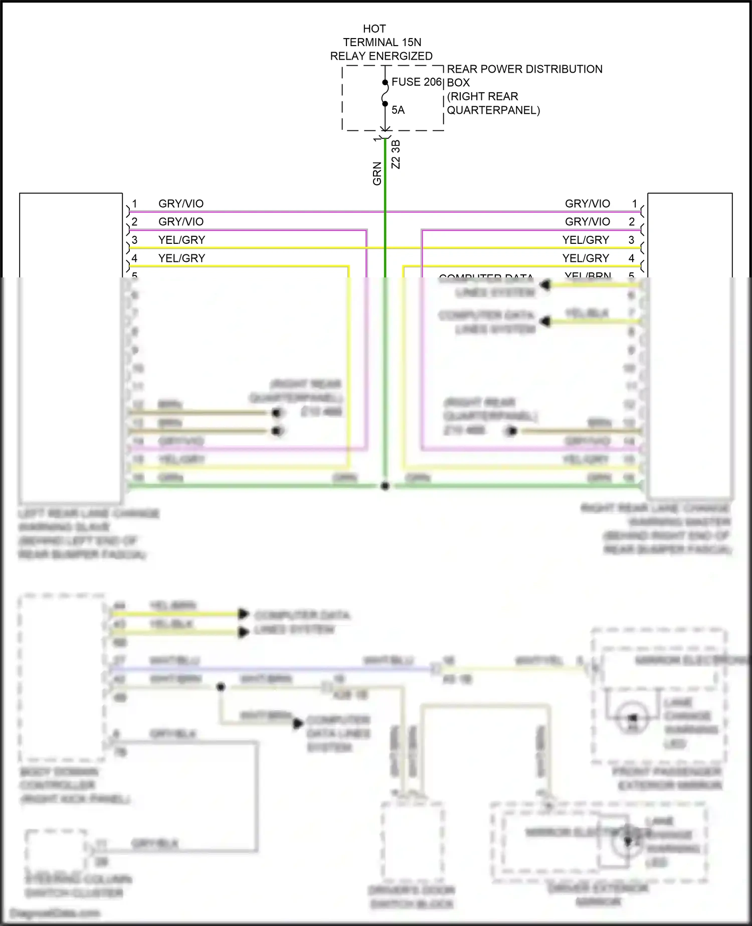Wiring diagram hot w/ for BMW X3 G01 (2017-2021) (25 of 37)