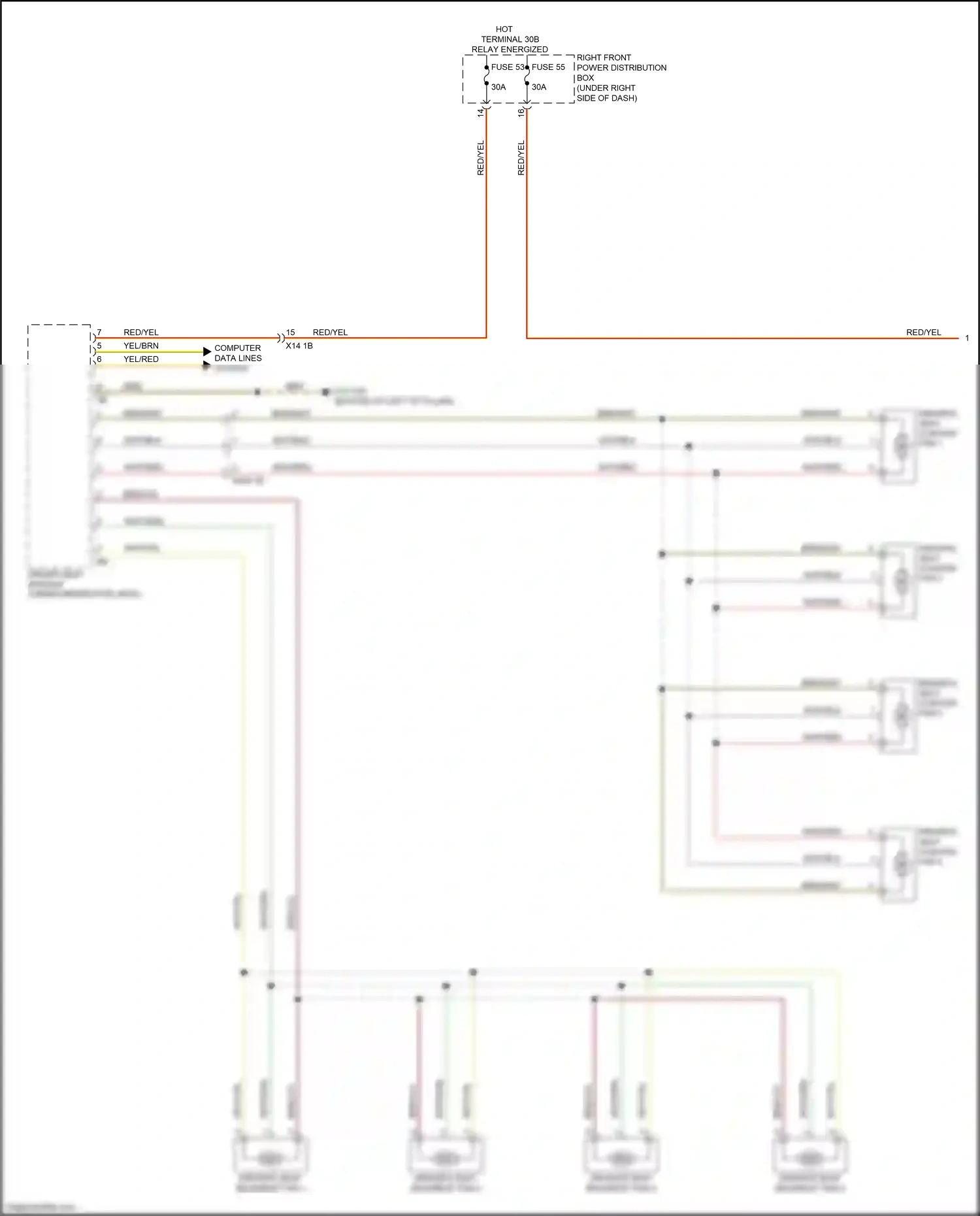 Wiring diagram hot w/ for BMW X3 G01 (2017-2021) (19 of 37)