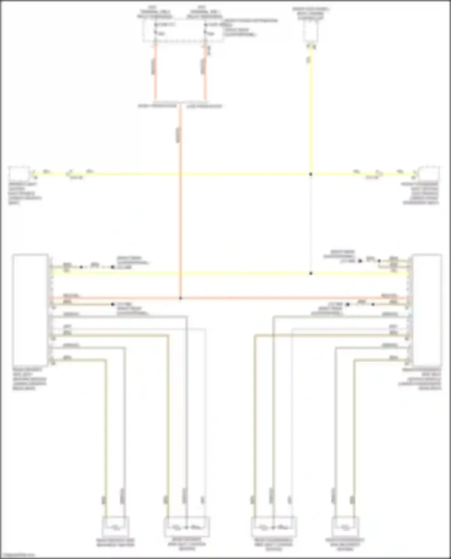 Wiring diagram late production for BMW X3 G01 (2017-2021) (3 of 5)