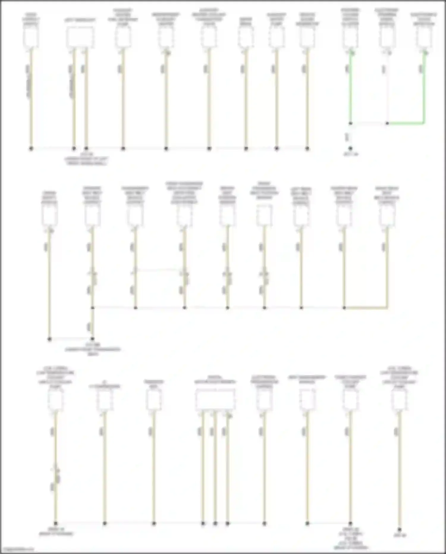 Wiring diagram left headlight for BMW X3 G01 (2017-2021) (3 of 4)