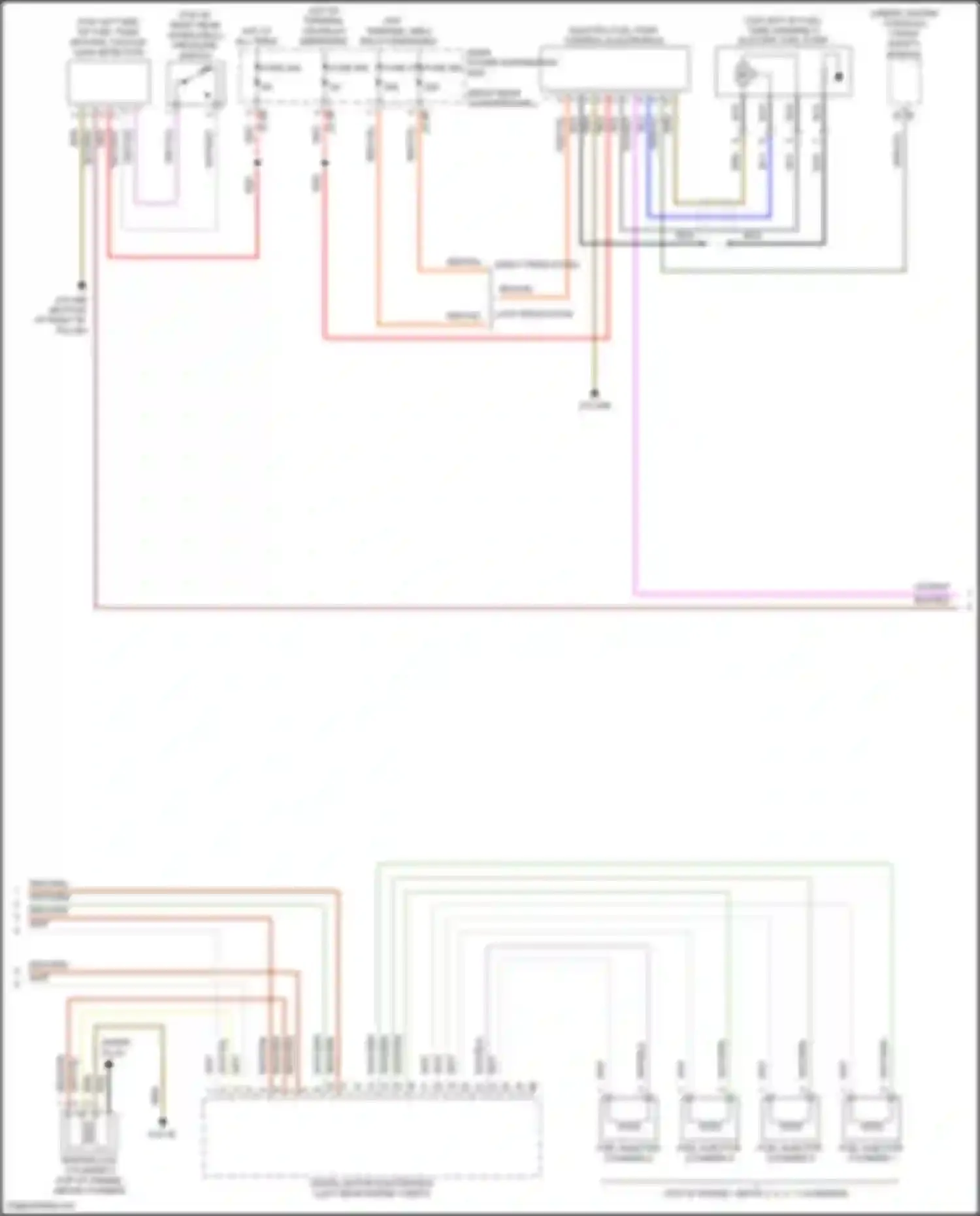 Wiring diagram pressure switch for BMW X3 G01 (2017-2021) (1 of 2)