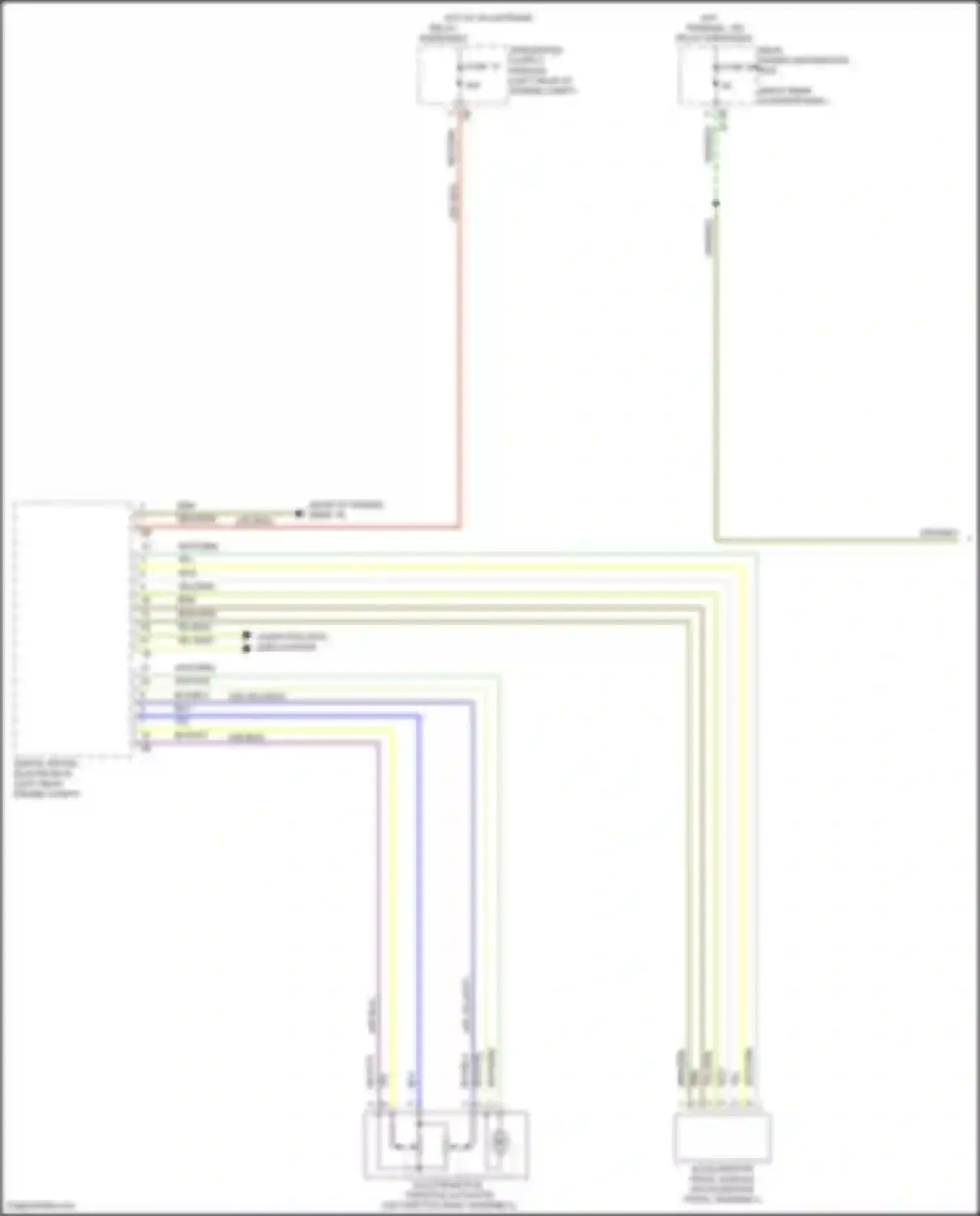 Wiring diagram rear power distribution box for BMW X3 G01 (2017-2021) (35 of 75)