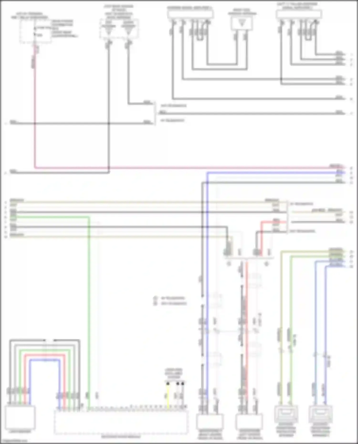Wiring diagram red for BMW X3 G01 (2017-2021) (75 of 118)