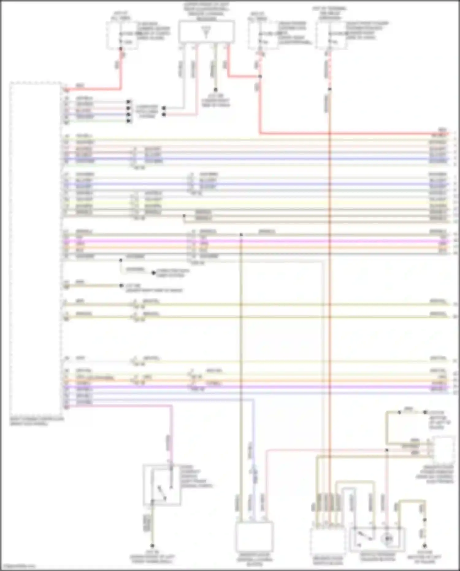 Wiring diagram red for BMW X3 G01 (2017-2021) (18 of 118)