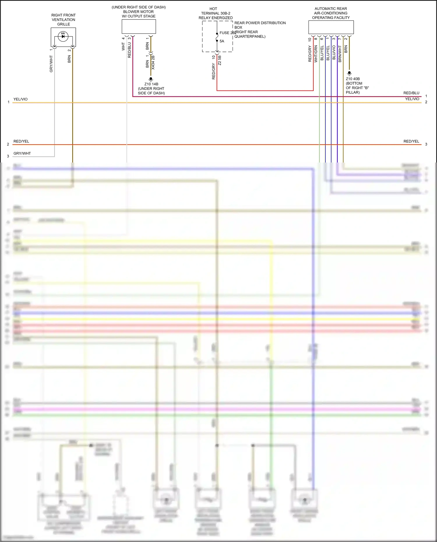 BMW X3 G01 (2017-2021) red/blu wiring diagram  (41 of 47)