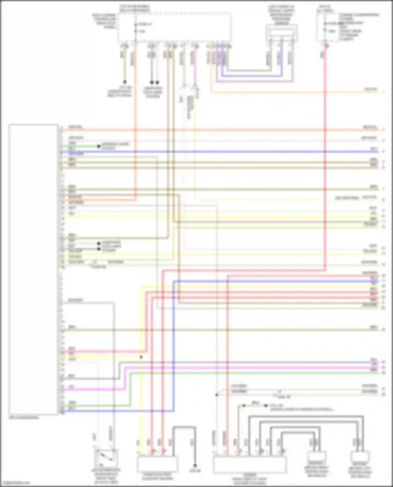 Wiring diagram red/brn for BMW X3 G01 (2017-2021) (1 of 15)
