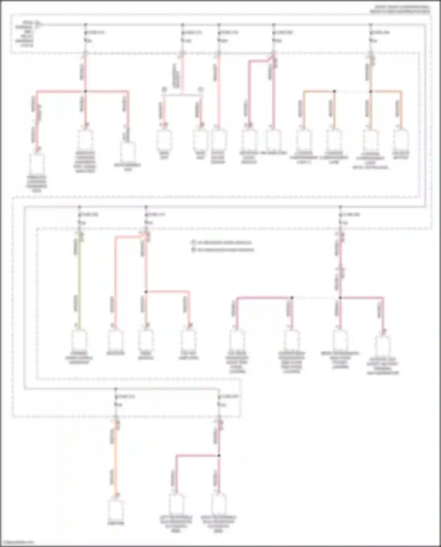 Wiring diagram red/wht for BMW X3 G01 (2017-2021) (10 of 35)