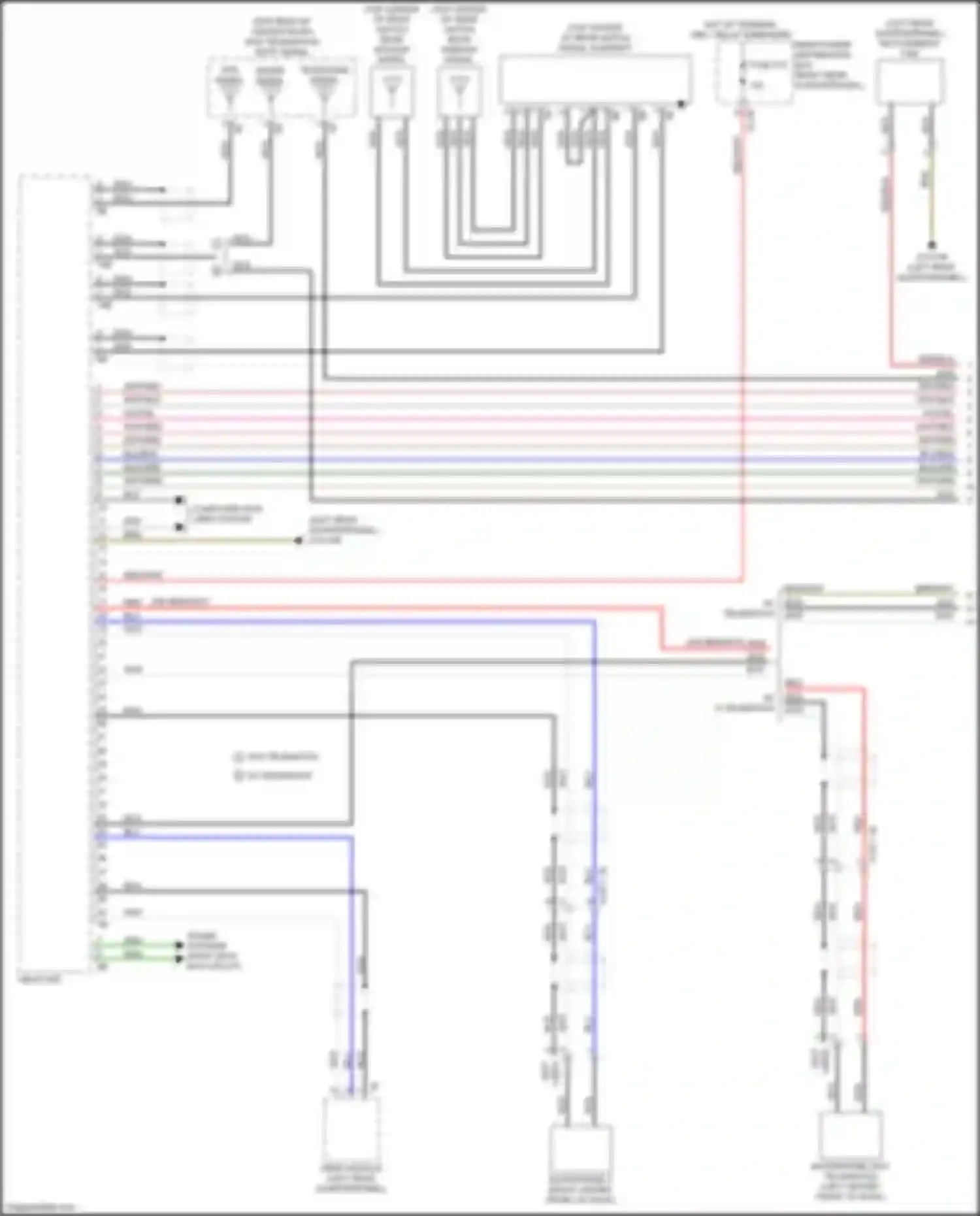 Wiring diagram wht/blk for BMW X3 G01 (2017-2021) (23 of 28)