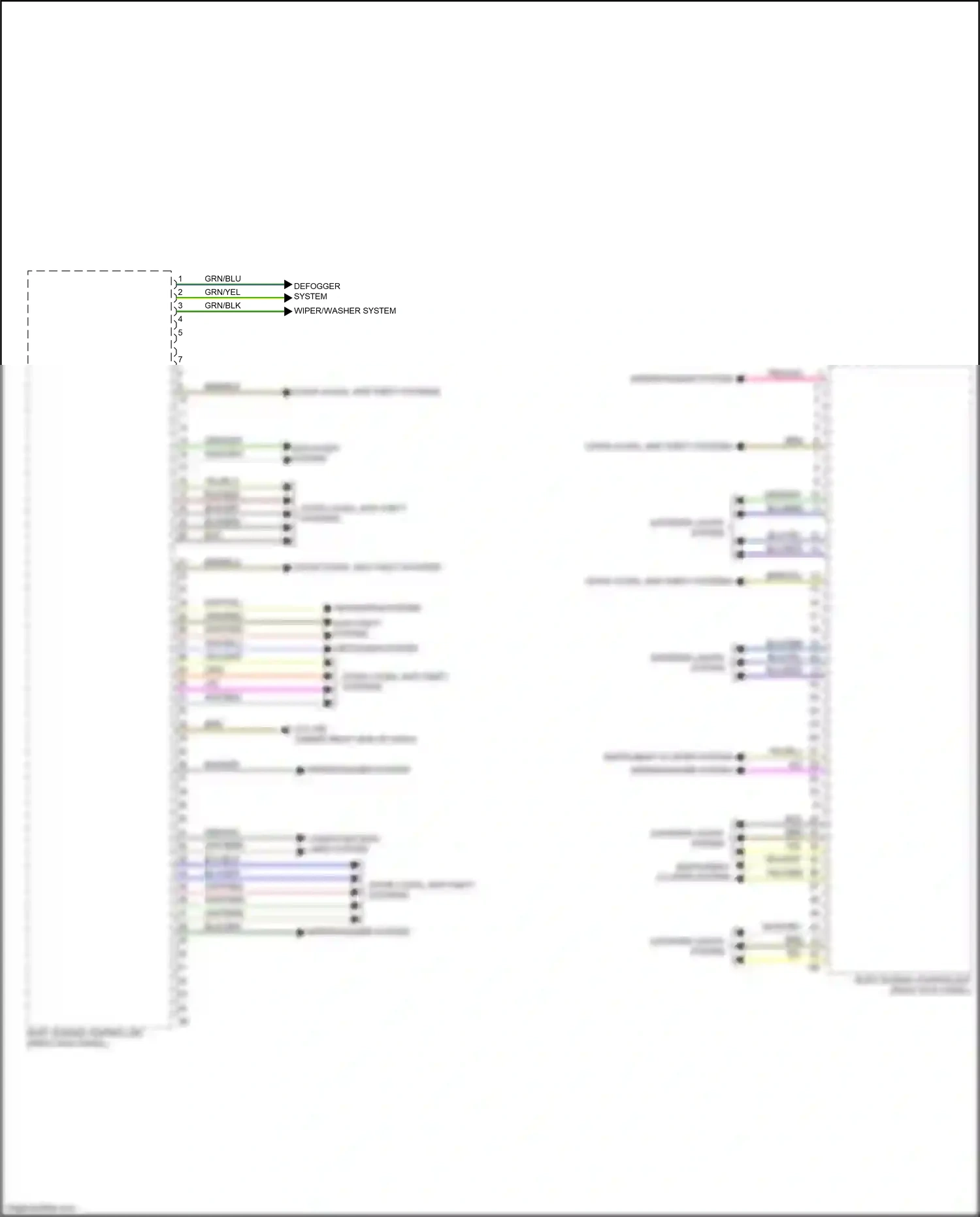 BMW X3 G01 (2017-2021) wht/blu wiring diagram  (4 of 58)