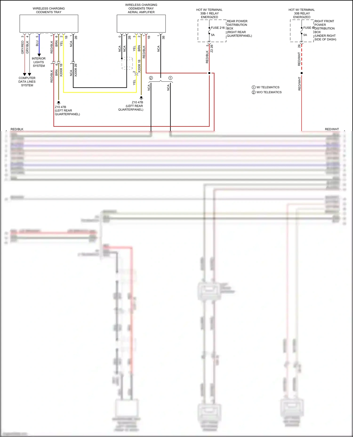 BMW X3 G01 (2017-2021) yel wiring diagram  (59 of 87)