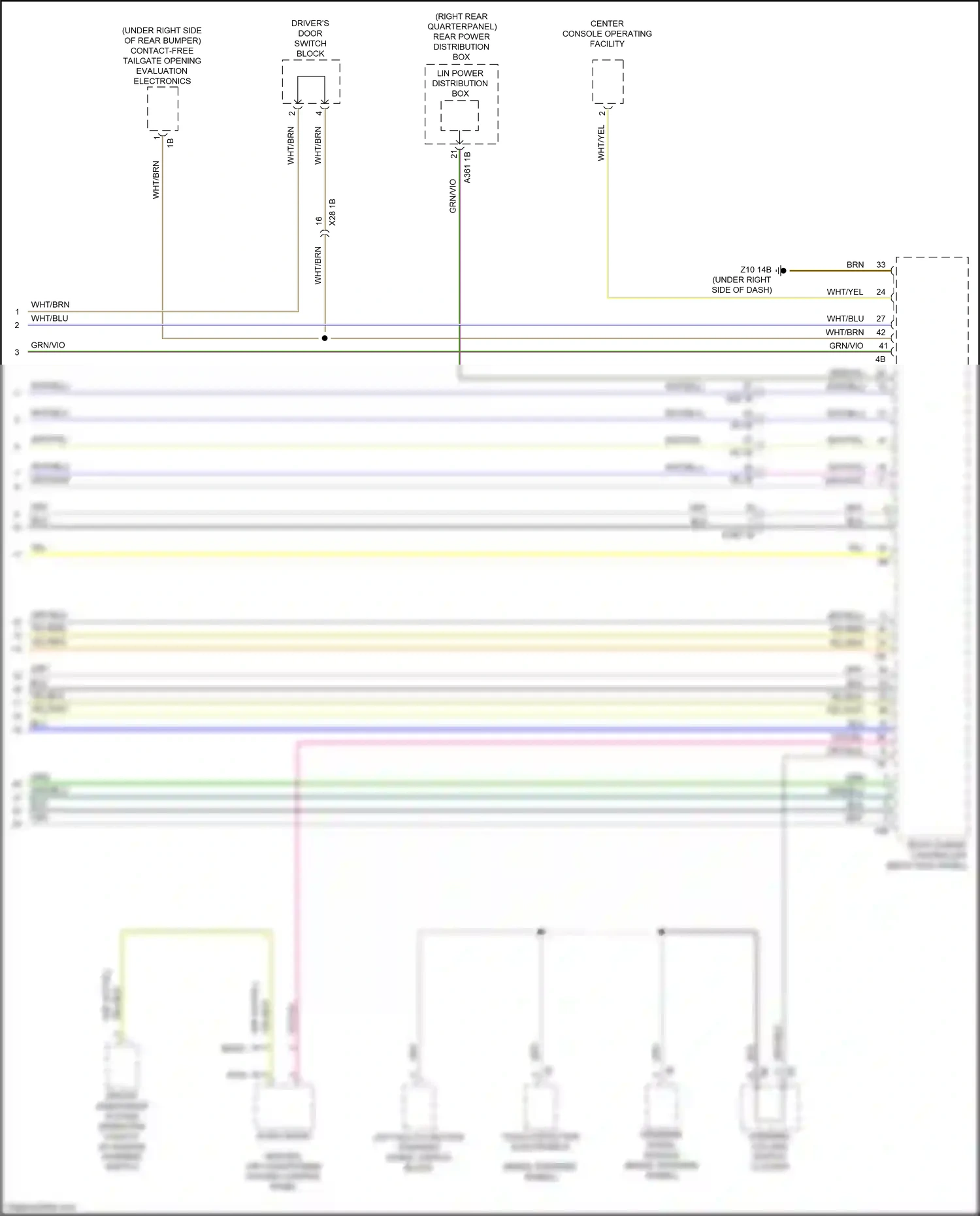BMW X3 G01 (2017-2021) yel wiring diagram  (17 of 87)