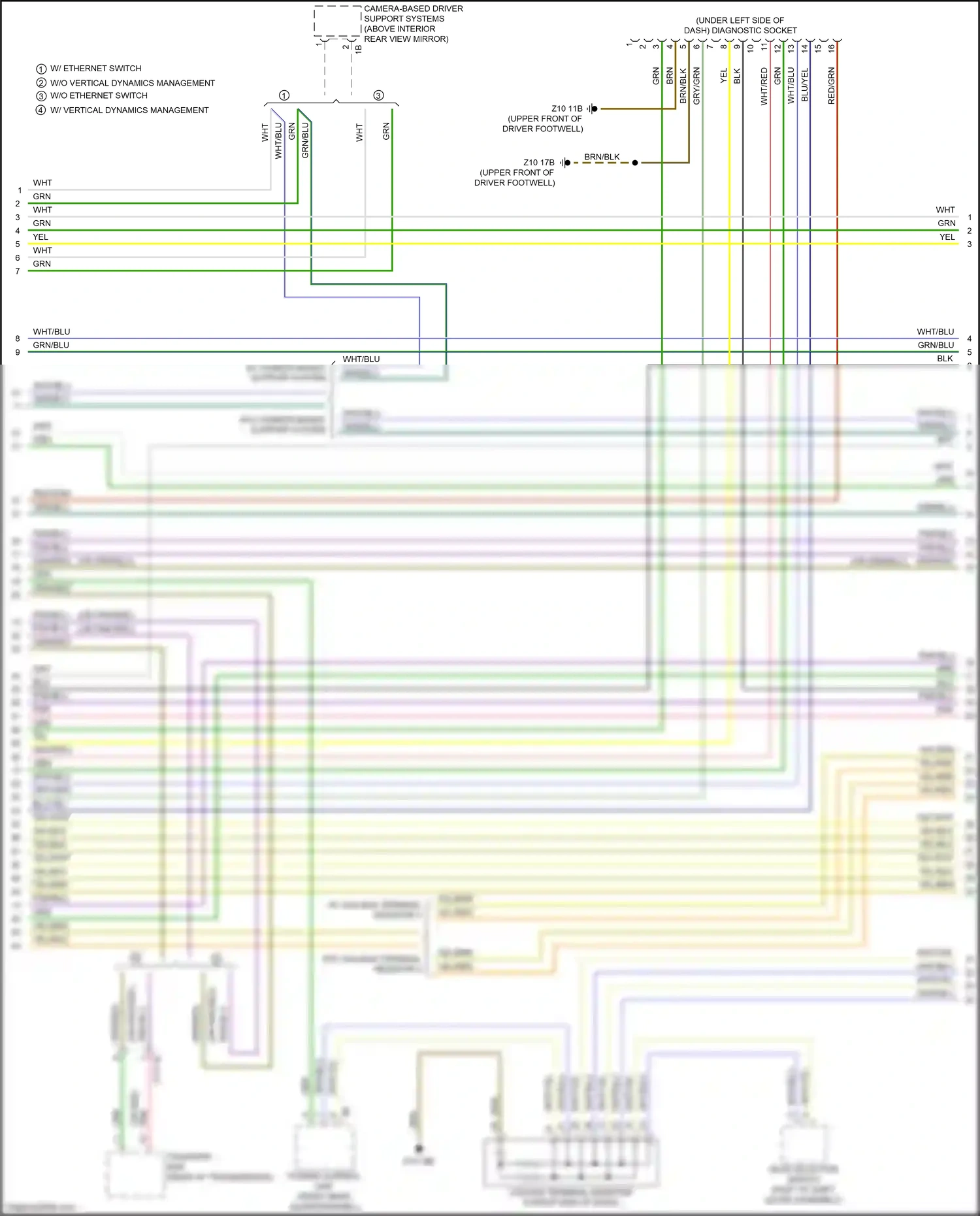 BMW X3 G01 (2017-2021) yel wiring diagram  (12 of 87)