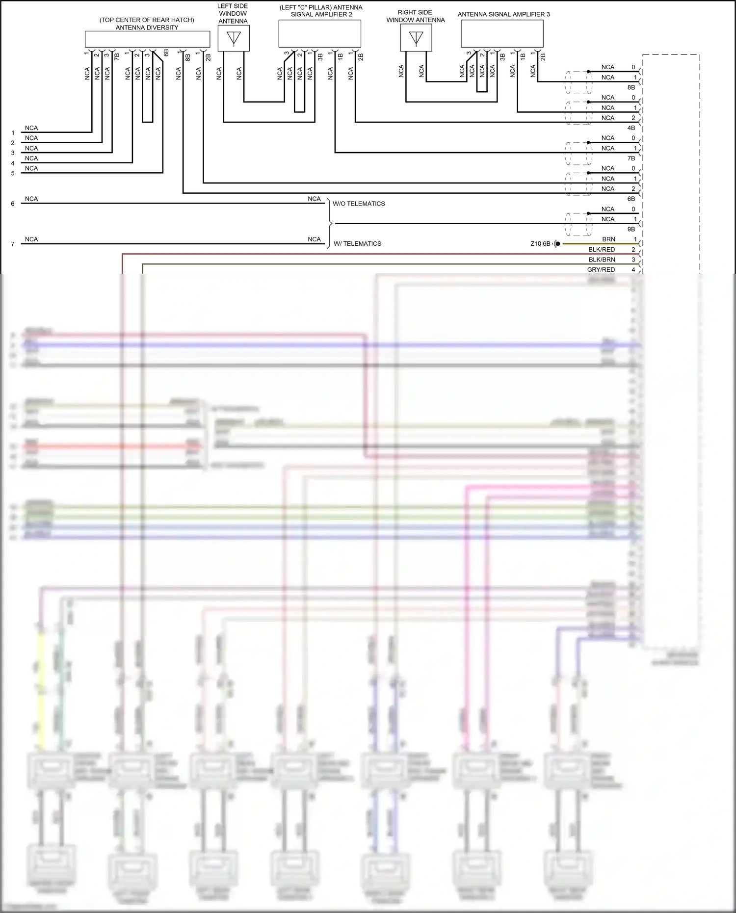 BMW X3 G01 (2017-2021) yel wiring diagram  (57 of 87)