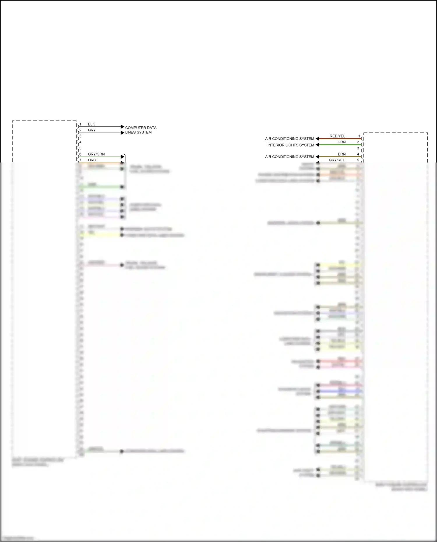 BMW X3 G01 (2017-2021) yel wiring diagram  (4 of 87)
