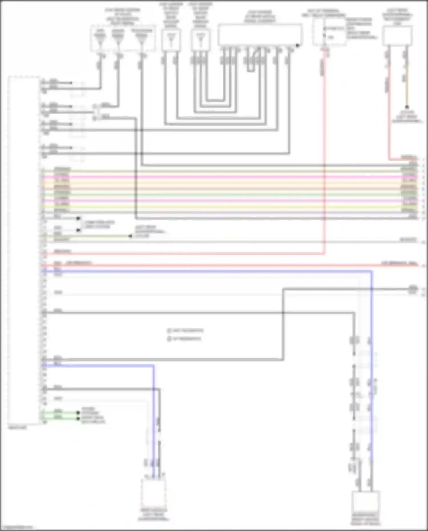 Wiring diagram yel/red for BMW X3 G01 (2017-2021) (16 of 37)