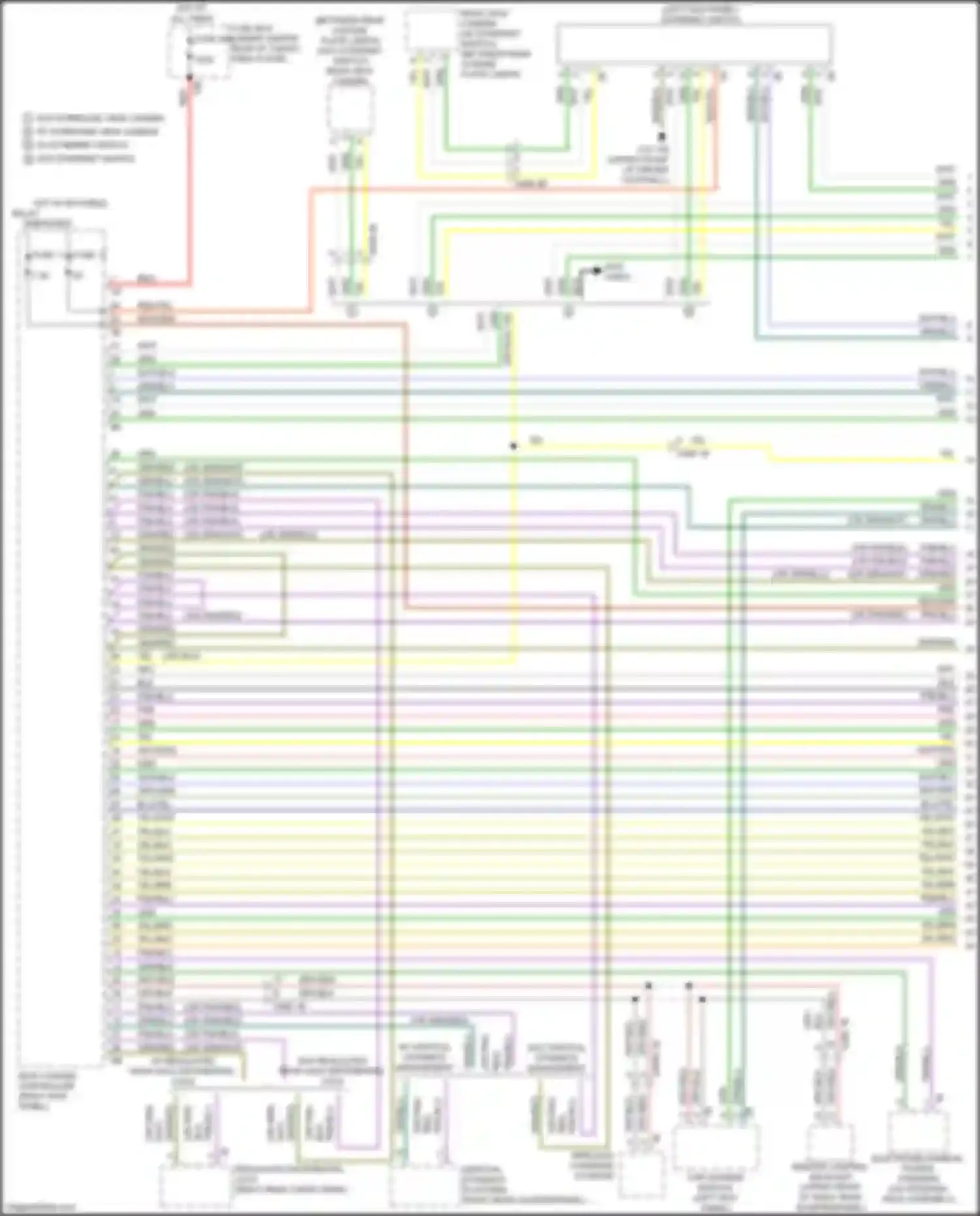 X4 M BMW F98 facelift (2021-2024): Computer data lines circuit (1 of 9)