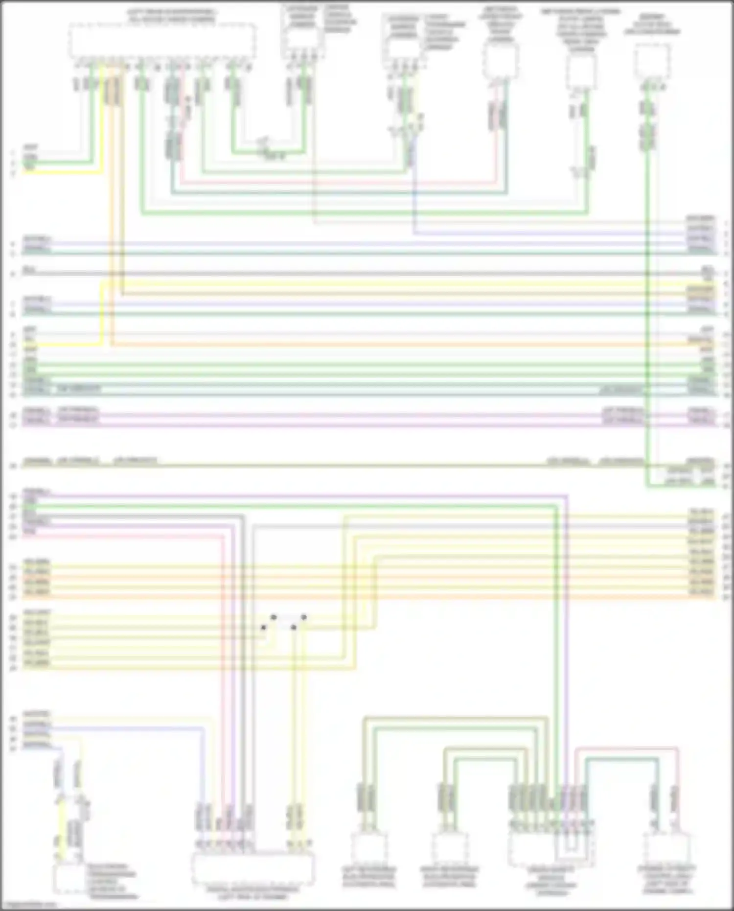 X4 M BMW F98 facelift (2021-2024): Computer data lines circuit (3 of 9)
