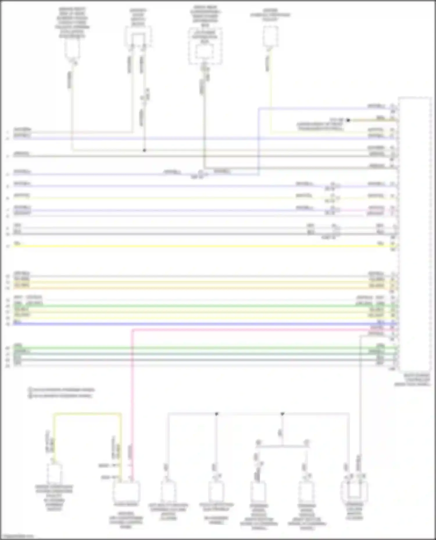 X4 M BMW F98 facelift (2021-2024): Computer data lines circuit (9 of 9)