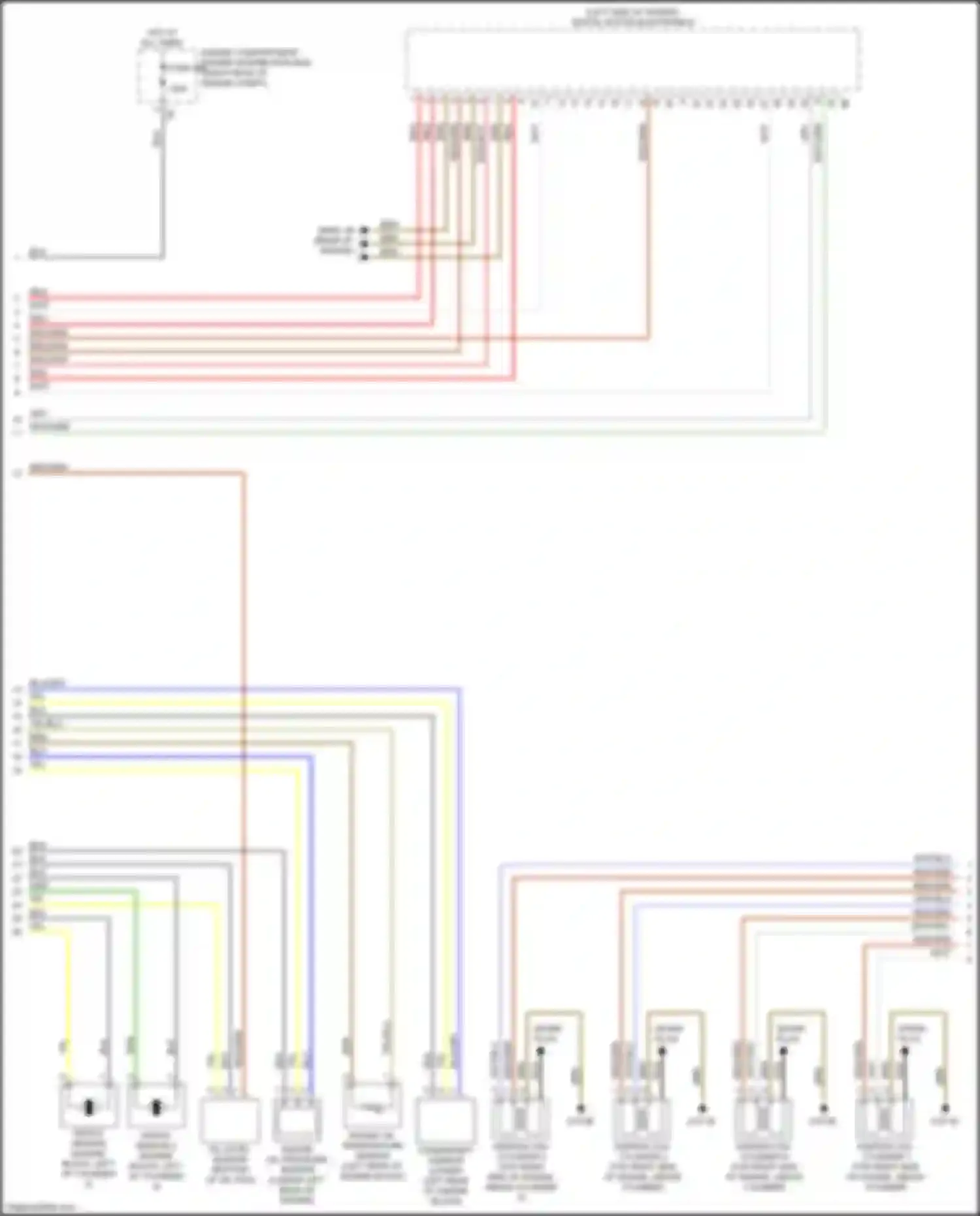 X4 M BMW F98 facelift (2021-2024): Wiring diagram engine performance 3.0l turbo (5 of 7)