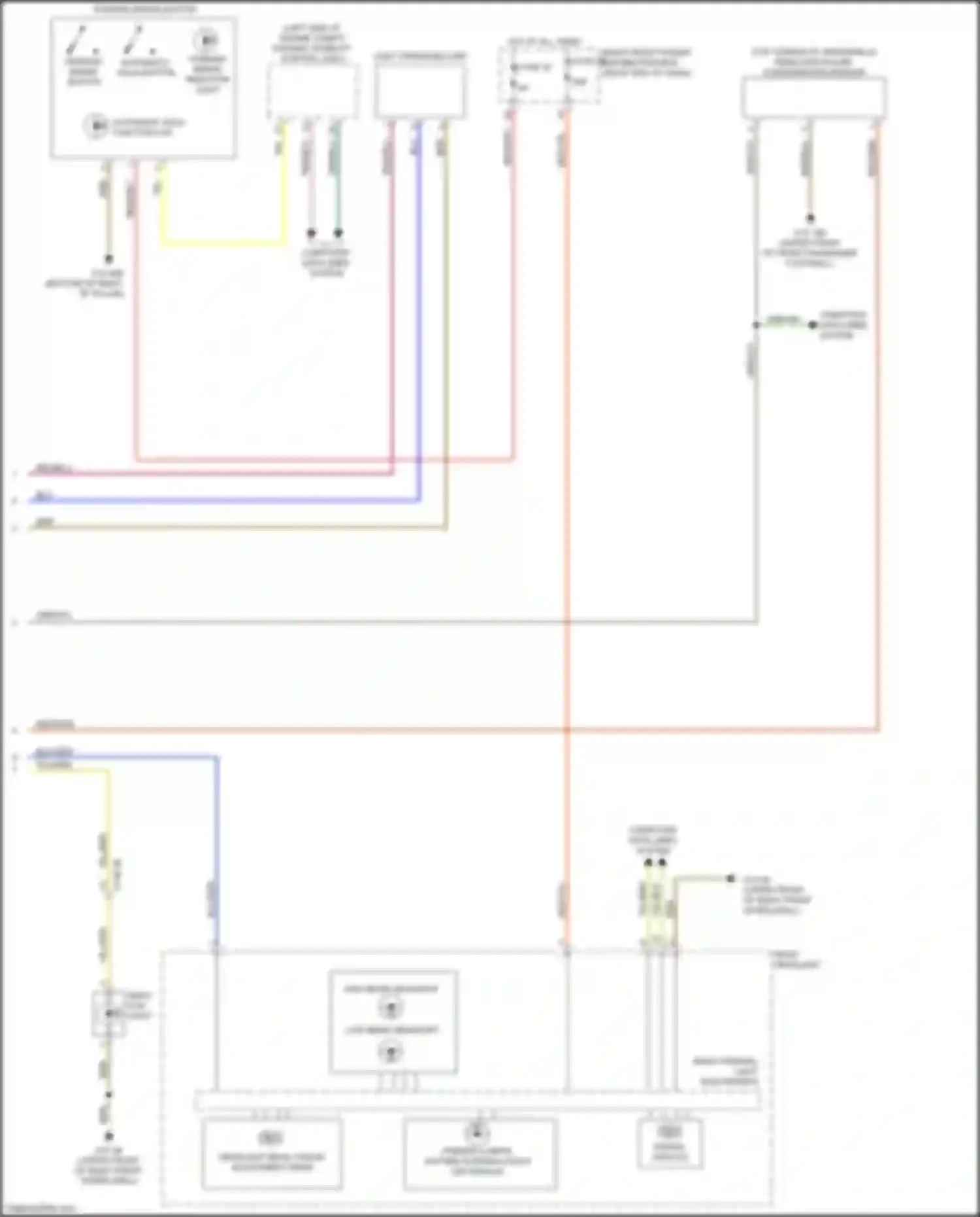 X4 M BMW F98 facelift (2021-2024): Headlights circuit (2 of 2)