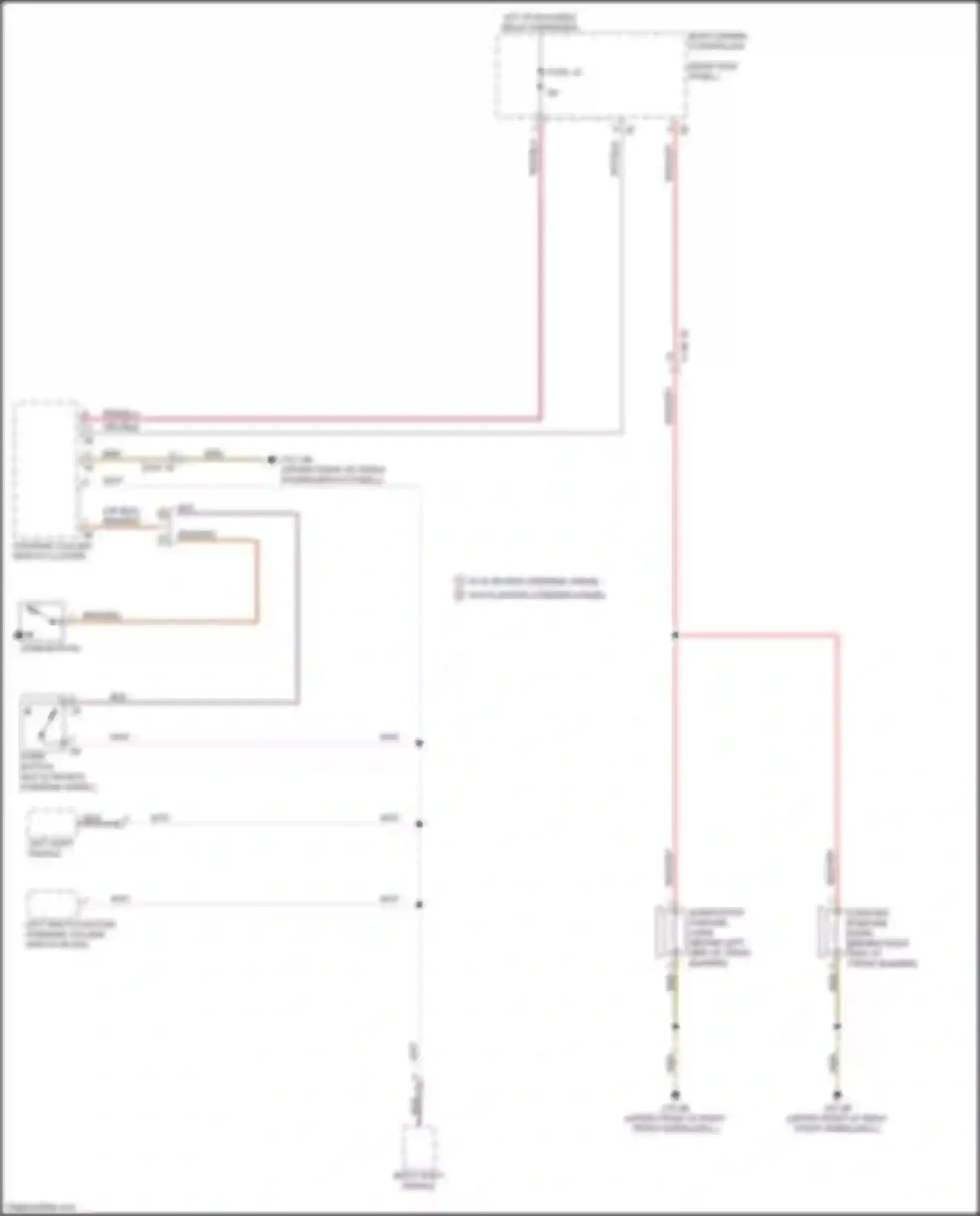 X4 M BMW F98 facelift (2021-2024): Horn circuit