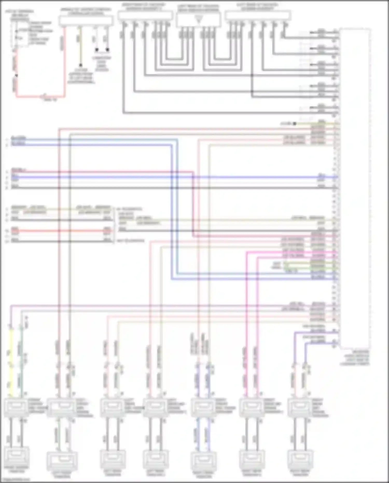 X4 M BMW F98 facelift (2021-2024): Navigation circuit, high level w/ receiver audio module (3 of 3)