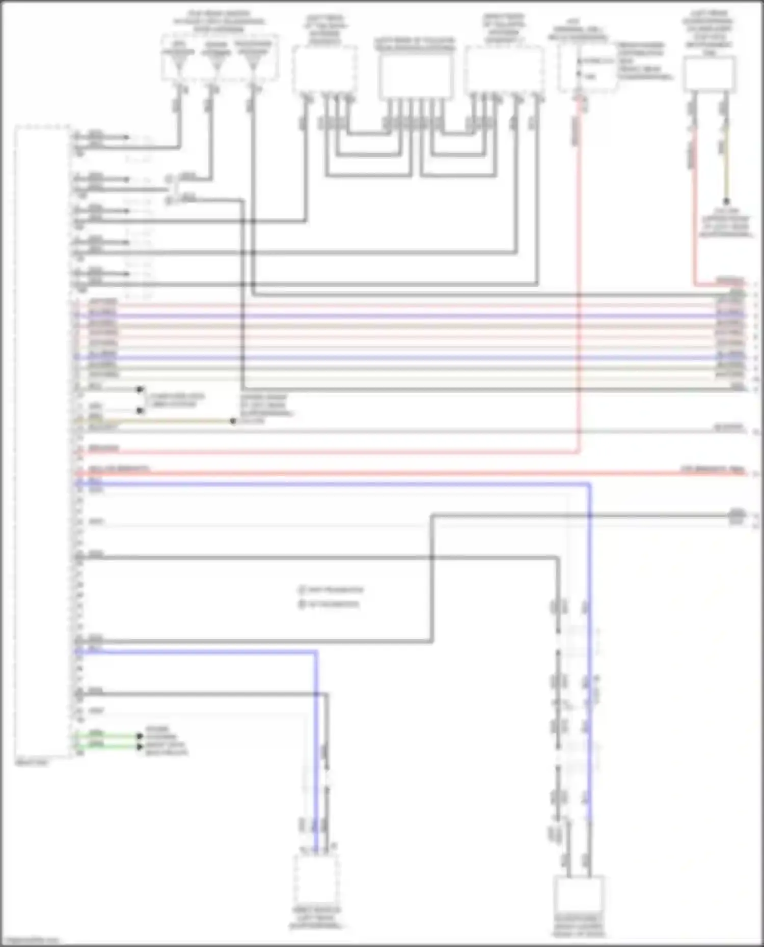 X4 M BMW F98 facelift (2021-2024): Navigation circuit, w/ hifi radio & active sound design (1 of 6)