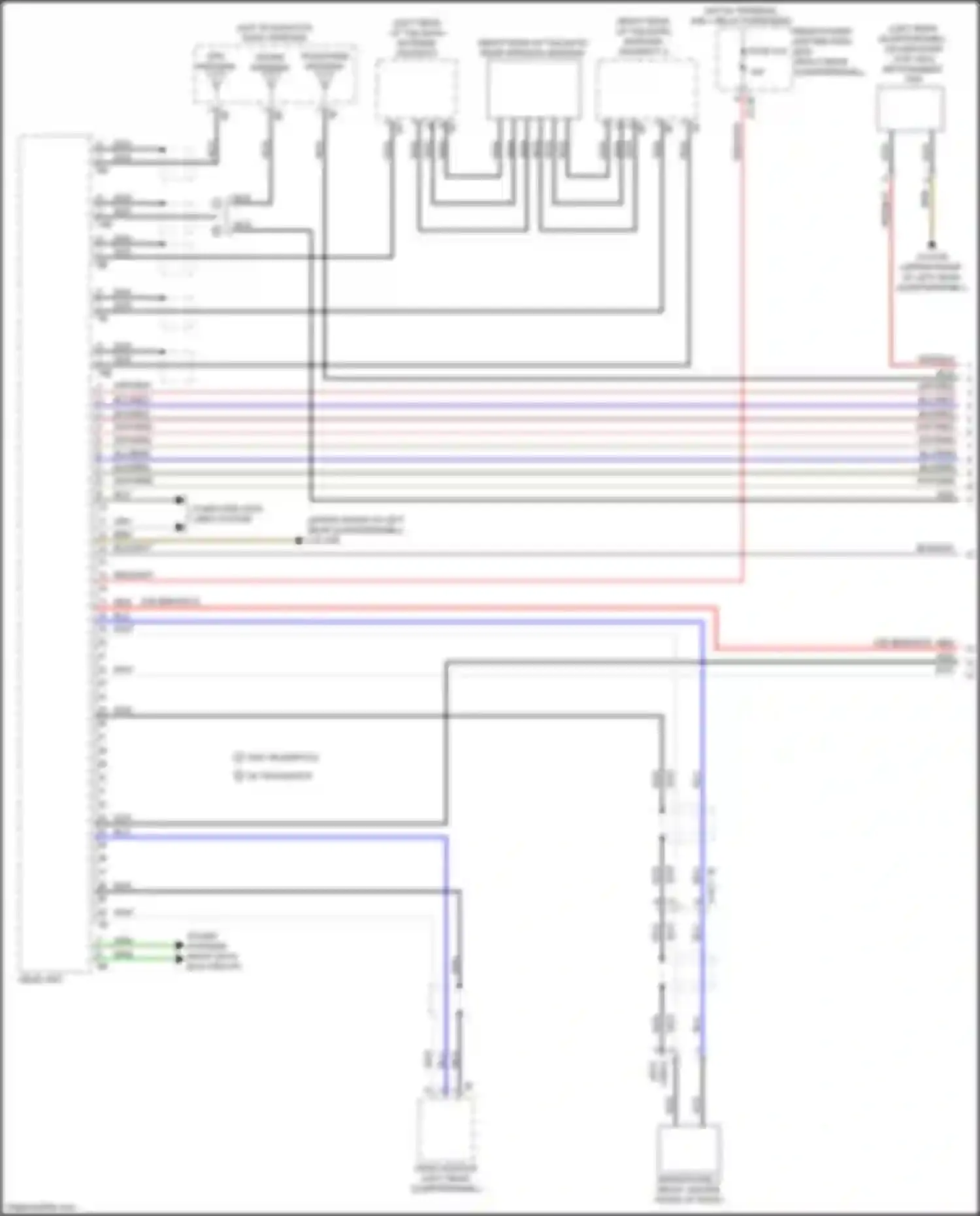 X4 M BMW F98 facelift (2021-2024): Navigation circuit, w/o hifi radio w/ active sound design (1 of 5)