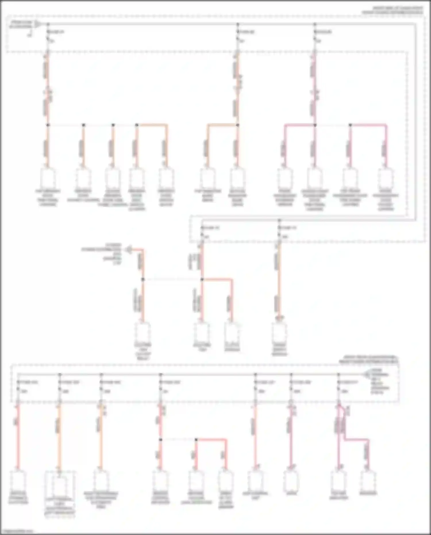 X4 M BMW F98 facelift (2021-2024): Power distribution circuit (5 of 8)