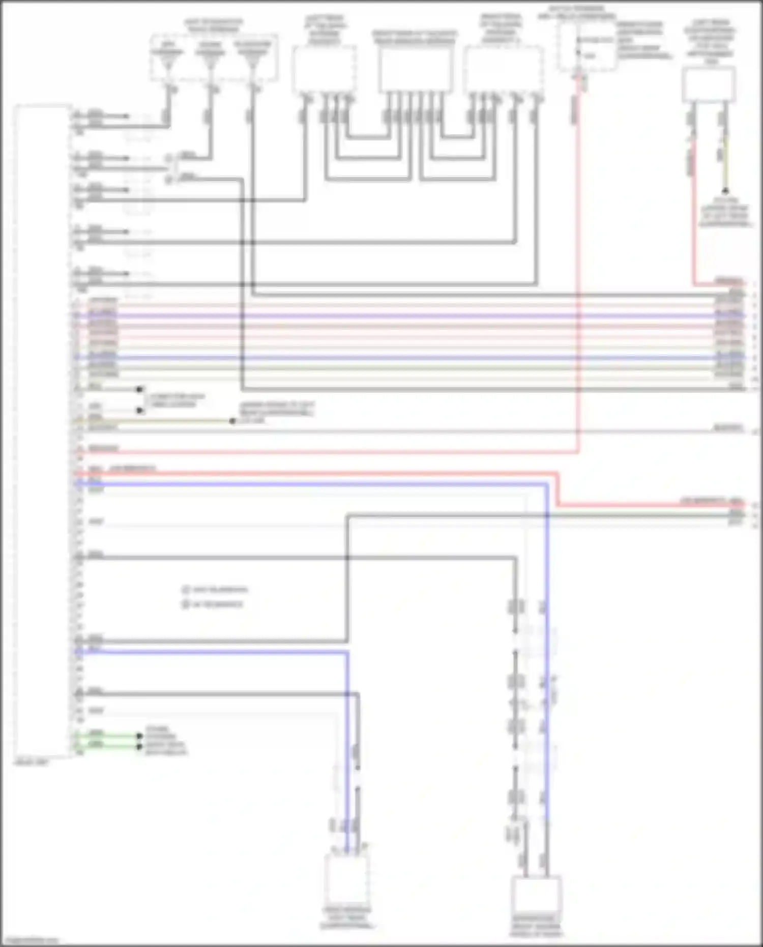 X4 M BMW F98 facelift (2021-2024): Base radio circuit, w/ active sound design (1 of 5)