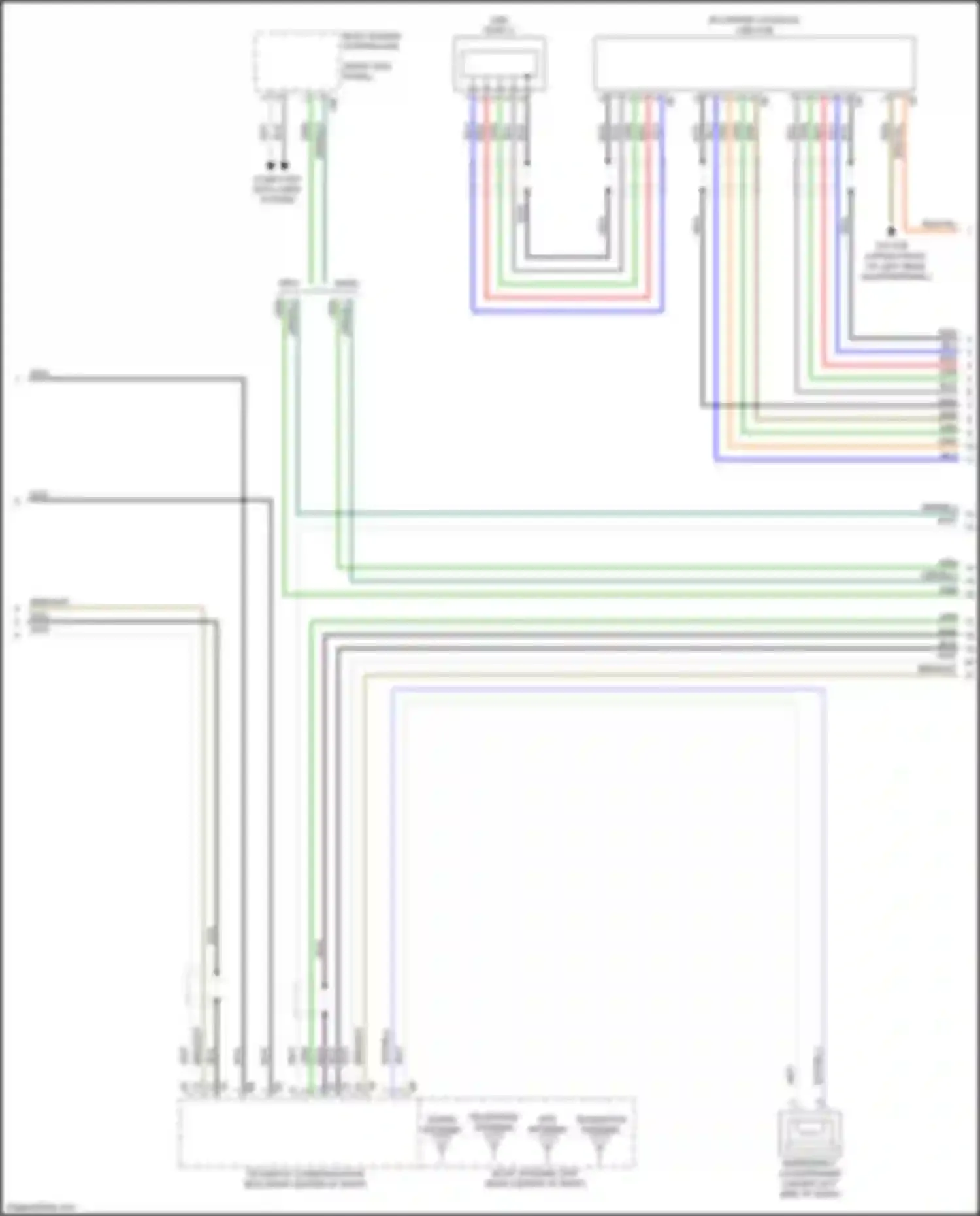X4 M BMW F98 facelift (2021-2024): Base radio circuit, w/ active sound design (4 of 5)