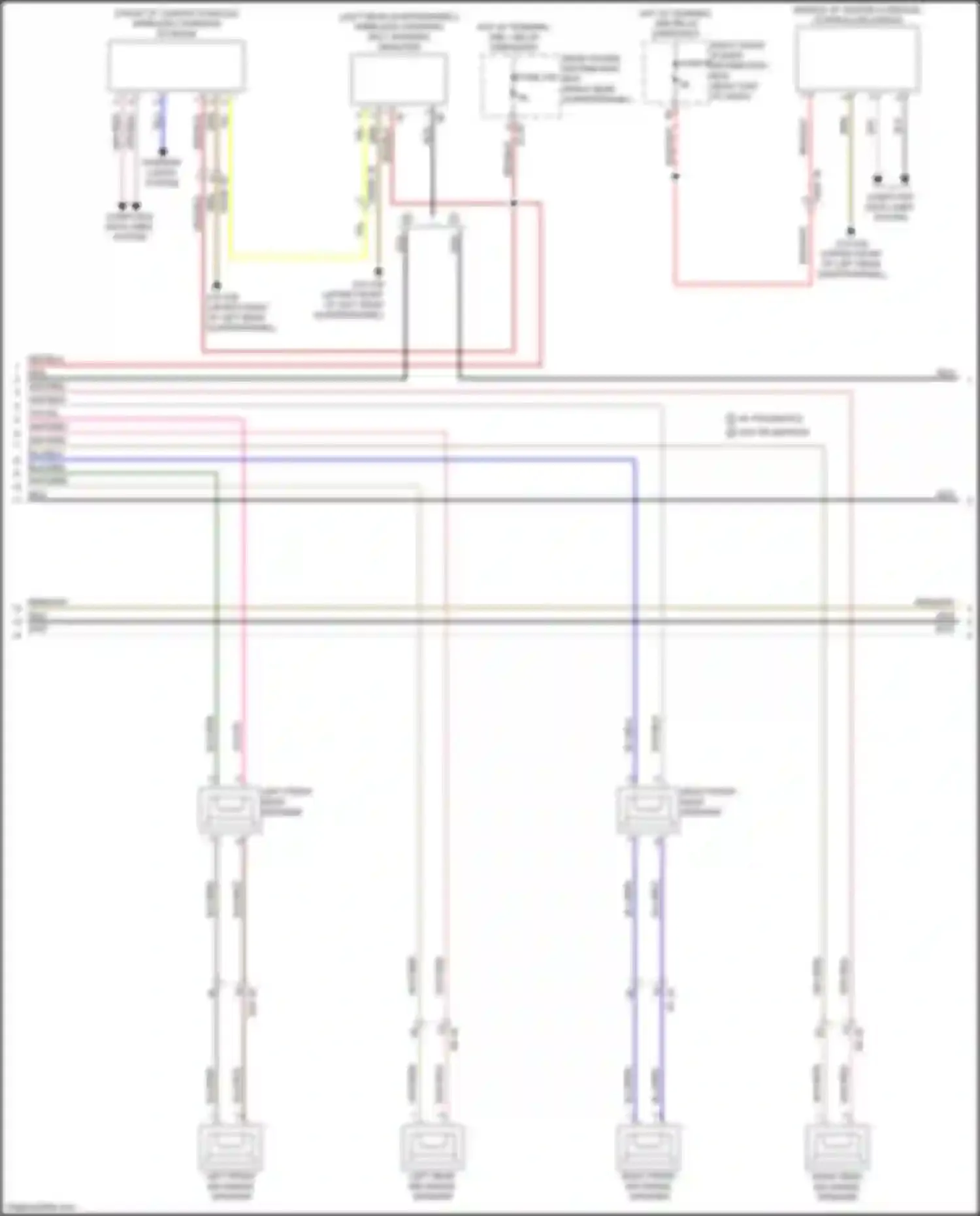X4 M BMW F98 facelift (2021-2024): Base radio circuit, w/o active sound design (2 of 4)