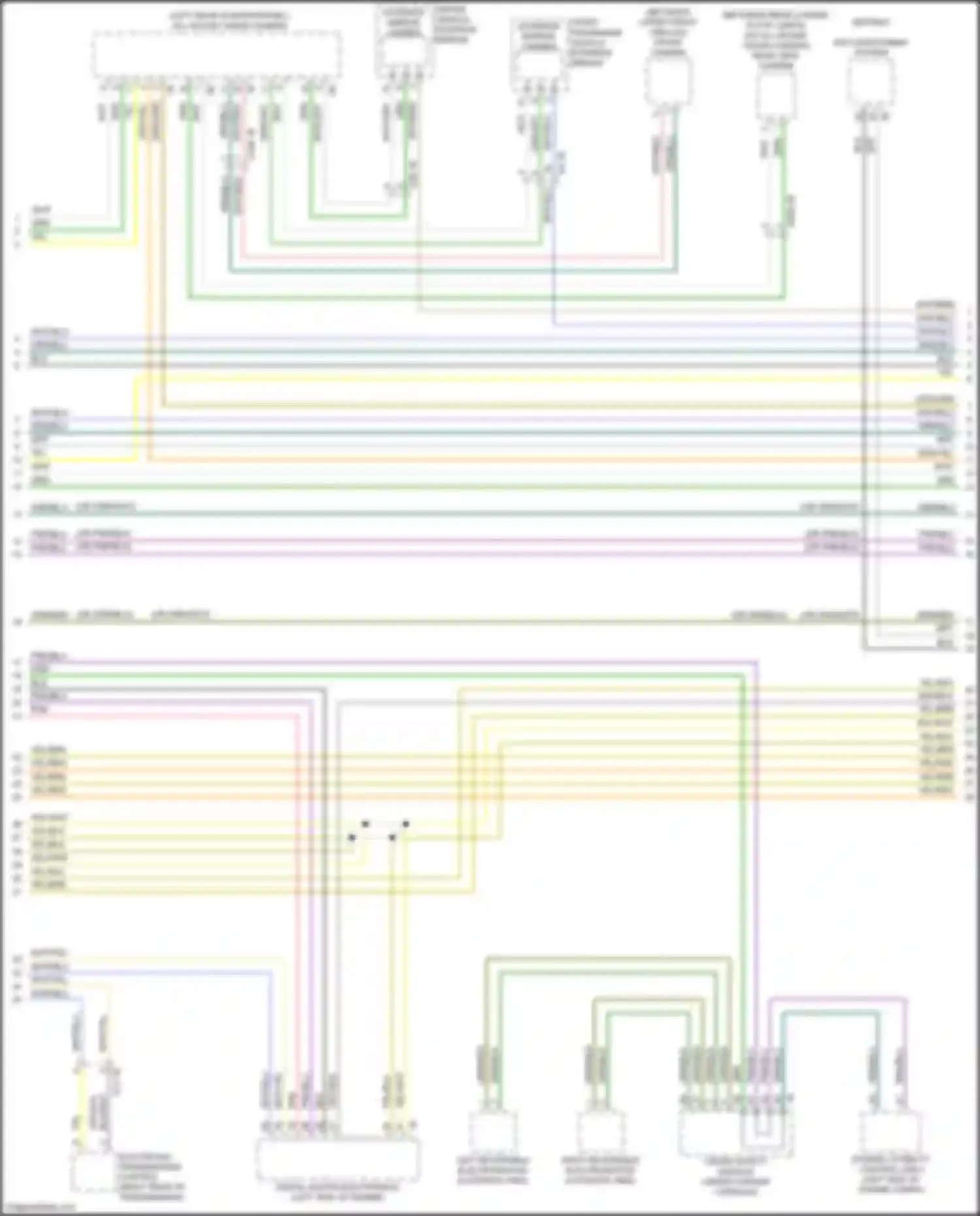 X4 M BMW F98 (2019-2021): Computer data lines circuit (3 of 9)