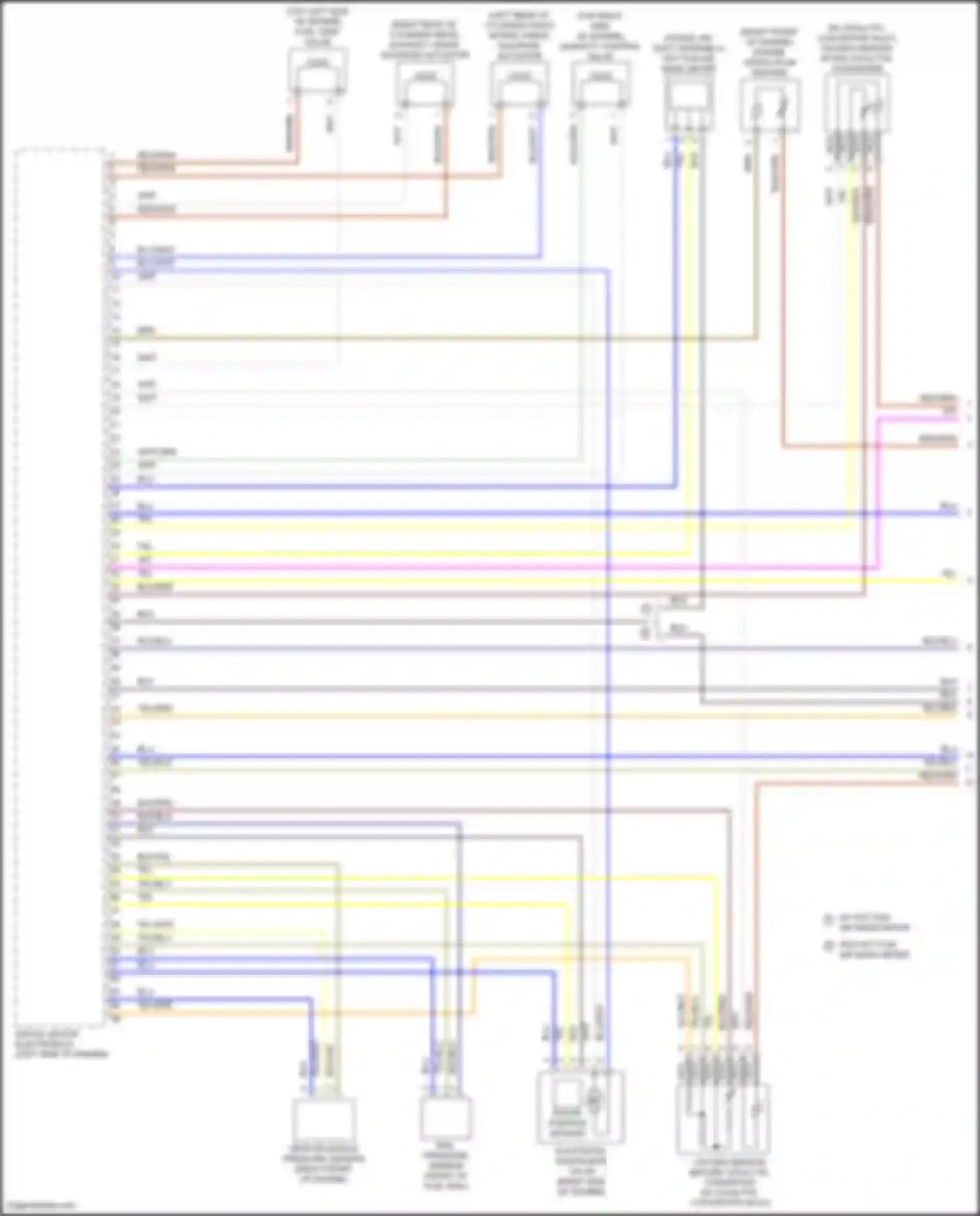 X4 M BMW F98 (2019-2021): Wiring diagram engine performance 2.0l turbo (1 of 6)