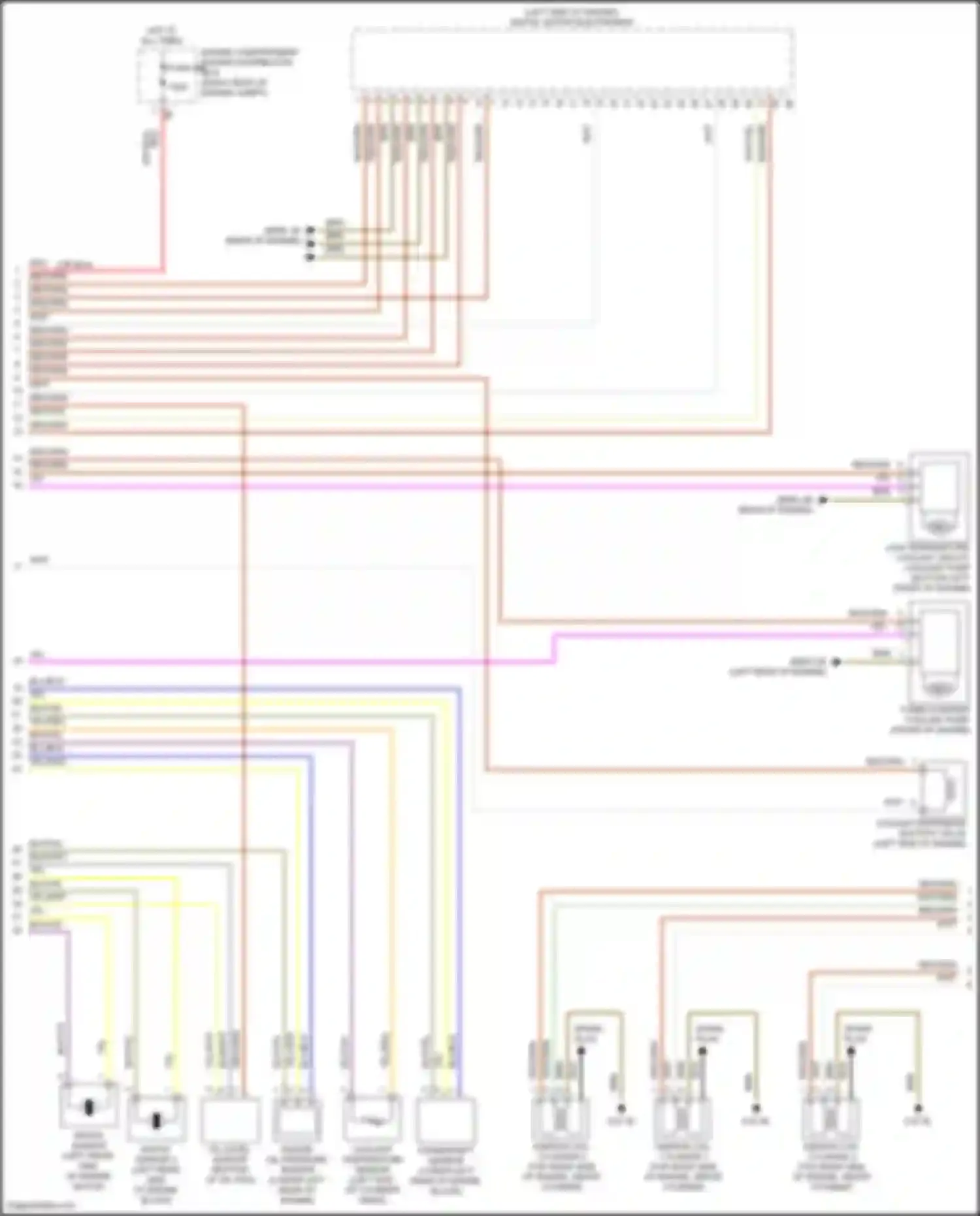 X4 M BMW F98 (2019-2021): Wiring diagram engine performance 2.0l turbo (4 of 6)