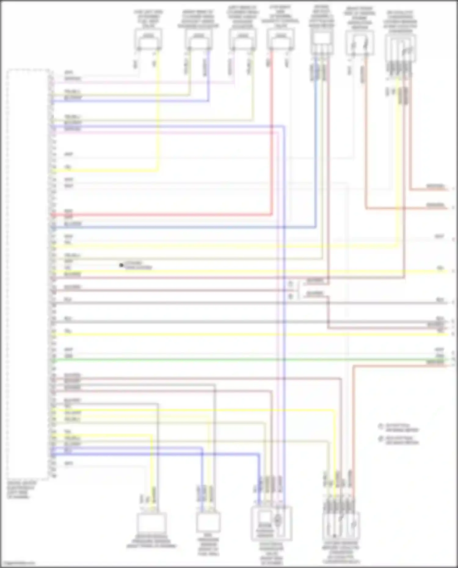 X4 M BMW F98 (2019-2021): Wiring diagram engine performance 3.0l turbo (1 of 6)