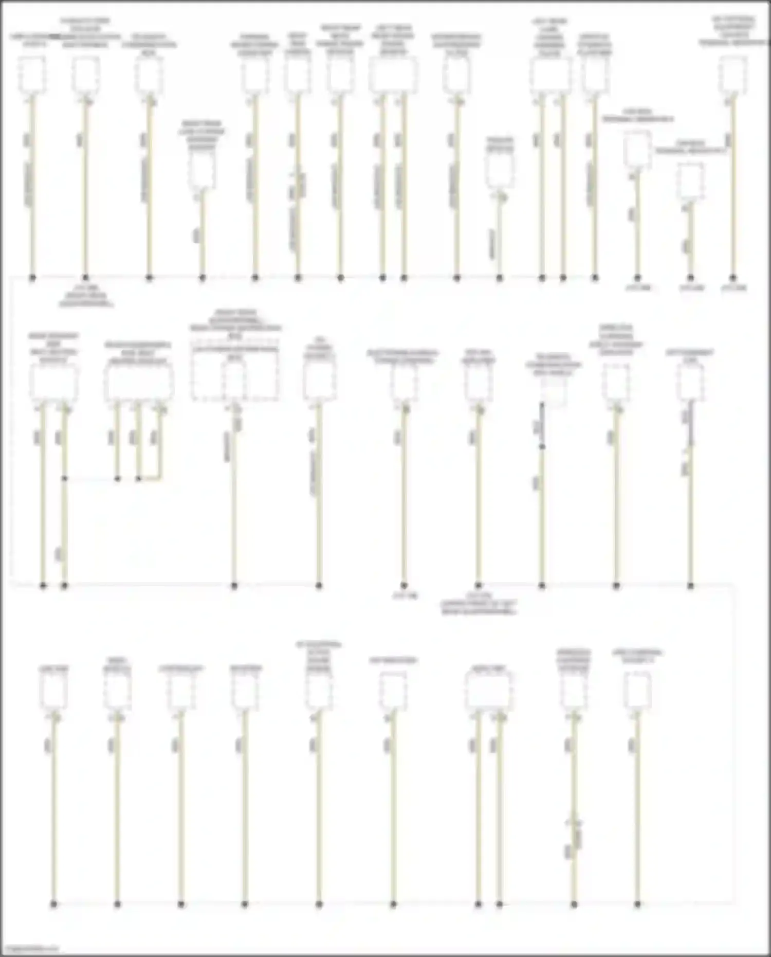 X4 M BMW F98 (2019-2021): Ground distribution circuit (6 of 7)