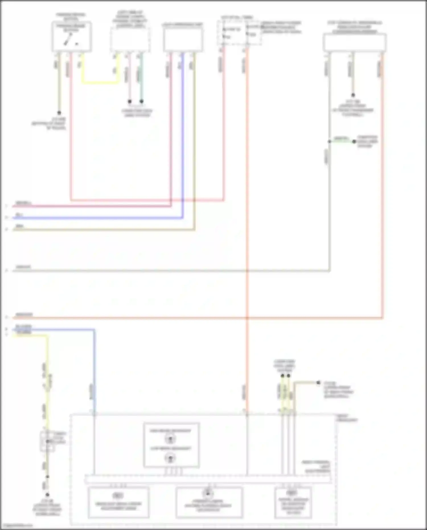 X4 M BMW F98 (2019-2021): Headlights circuit (2 of 2)