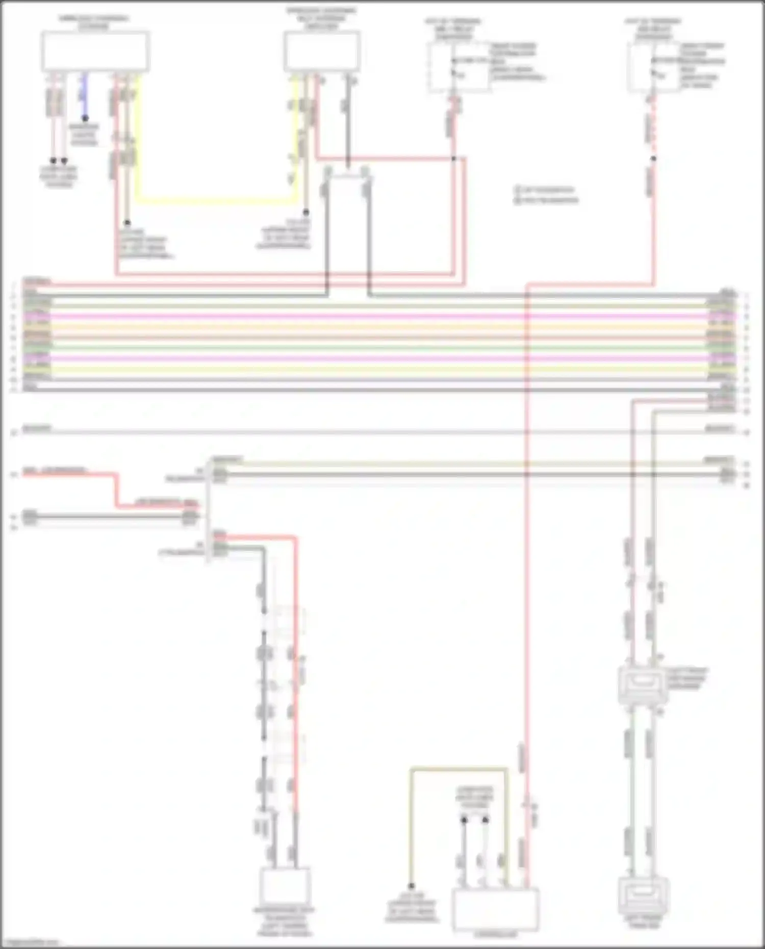 X4 M BMW F98 (2019-2021): Navigation circuit, w/ hifi radio w/o active sound design (2 of 5)