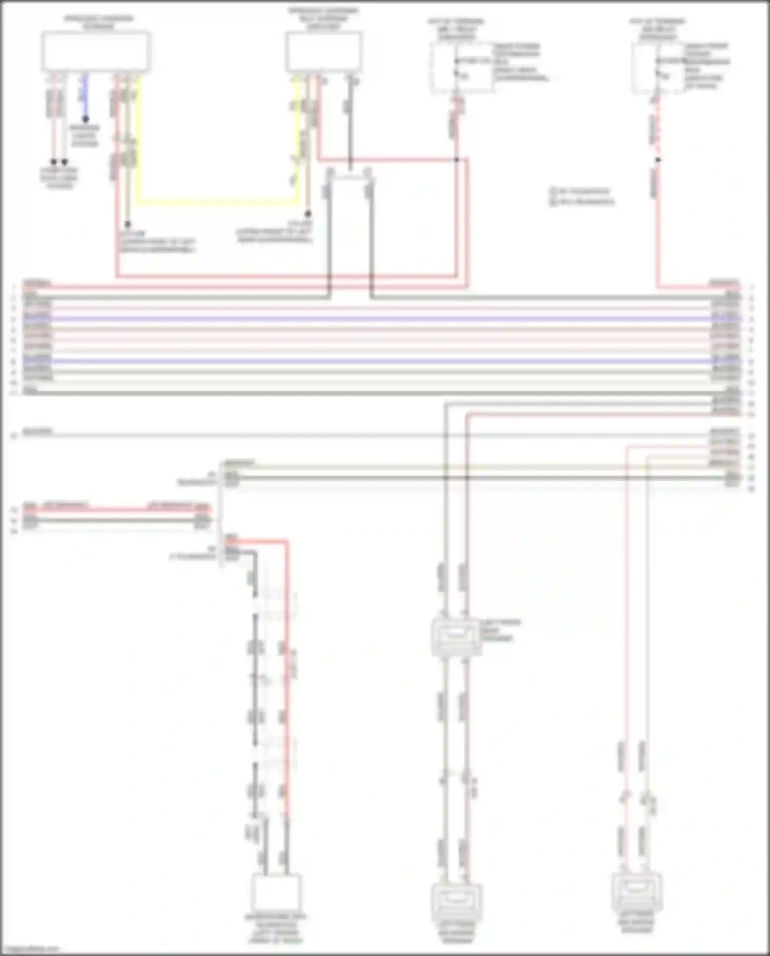 X4 M BMW F98 (2019-2021): Navigation circuit, w/o hifi radio w/ active sound design (2 of 5)