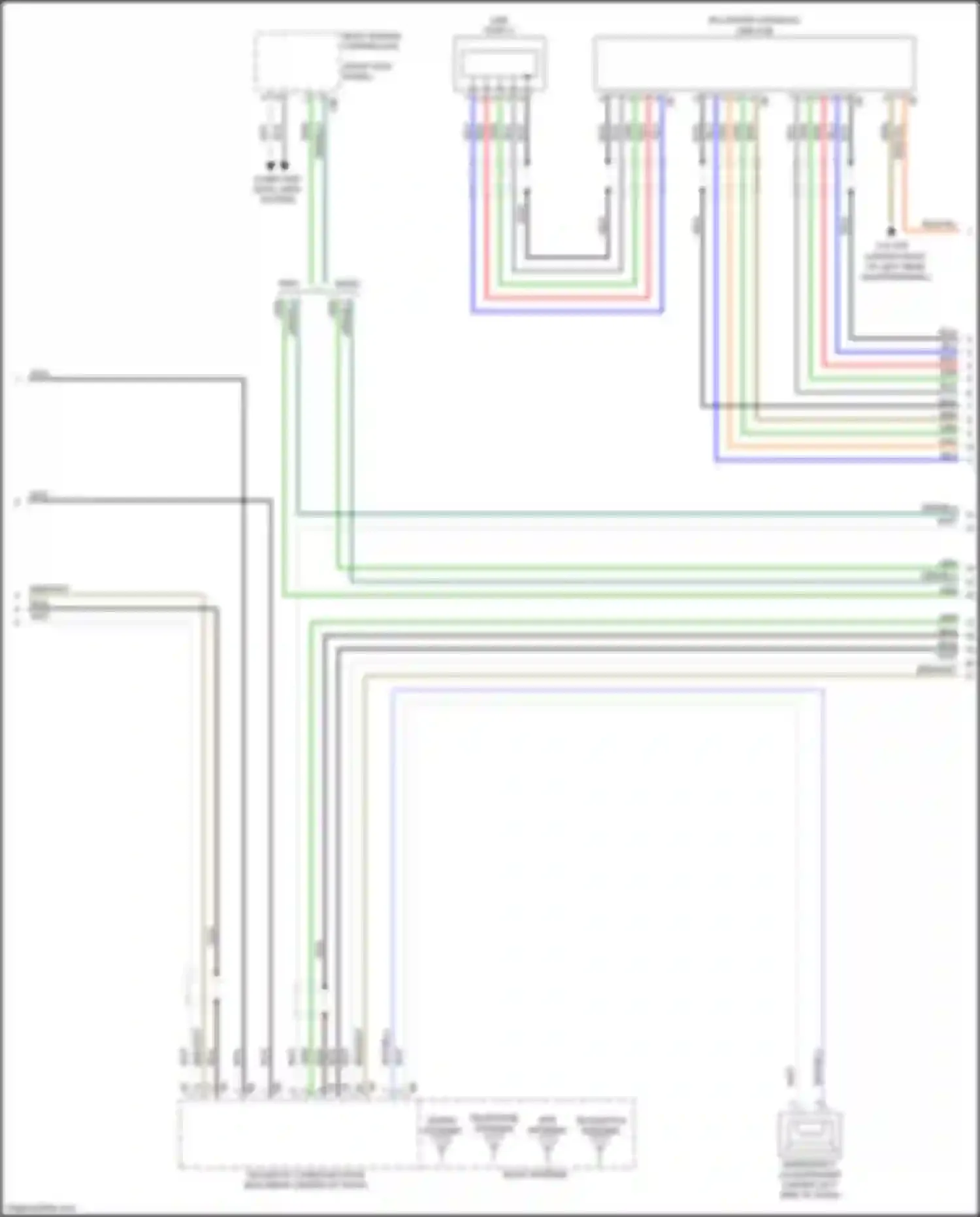X4 M BMW F98 (2019-2021): Base radio circuit, w/ active sound design (4 of 5)