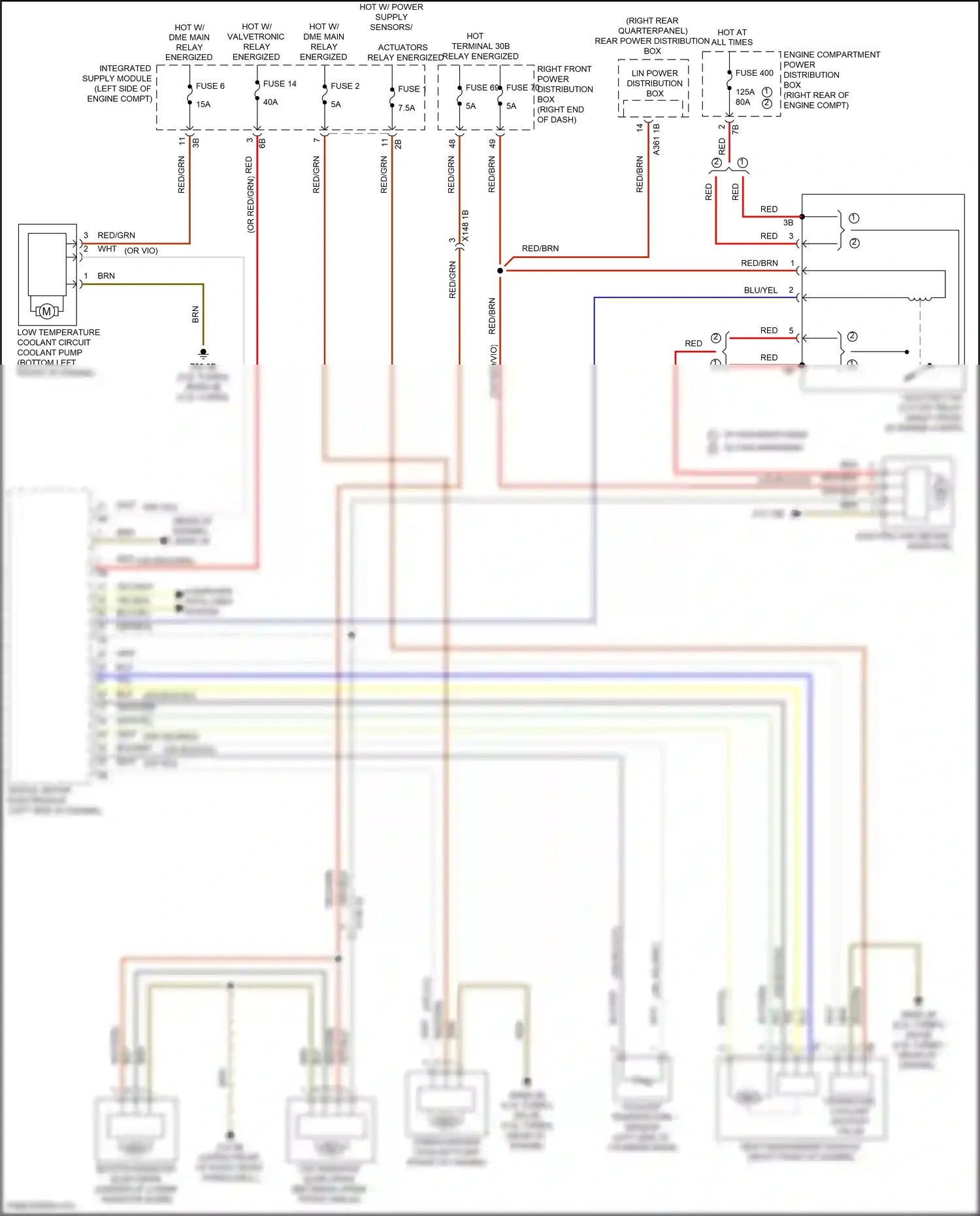BMW X4 M F98 (2019-2021) computer data lines system wiring diagram  (12 of 102)