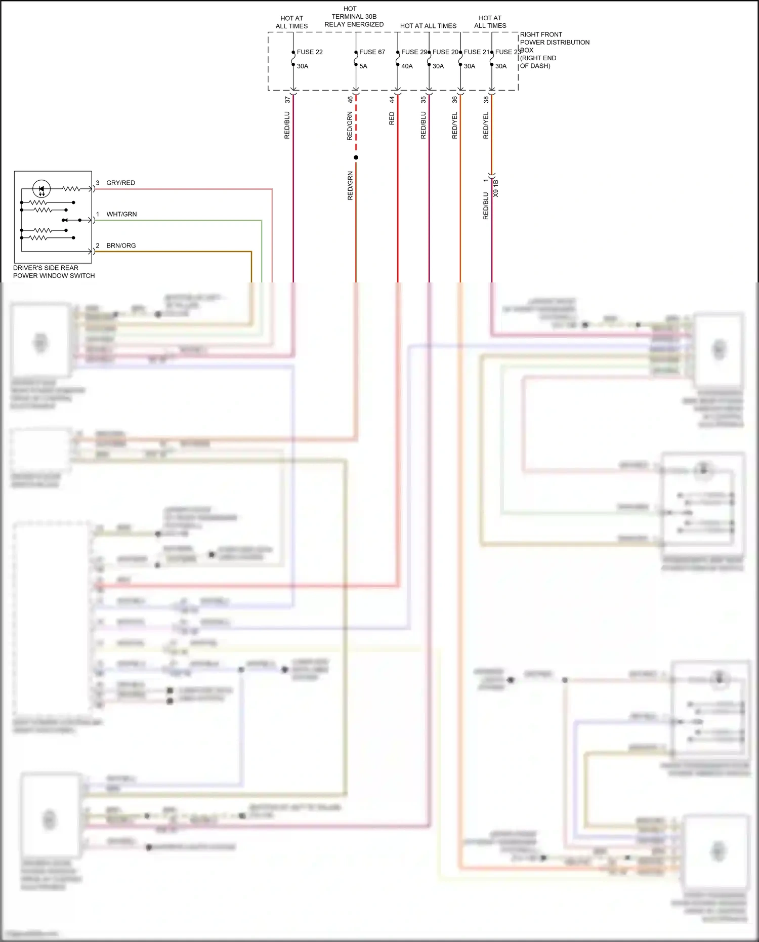 BMW X4 M F98 (2019-2021) computer data lines system wiring diagram  (59 of 102)