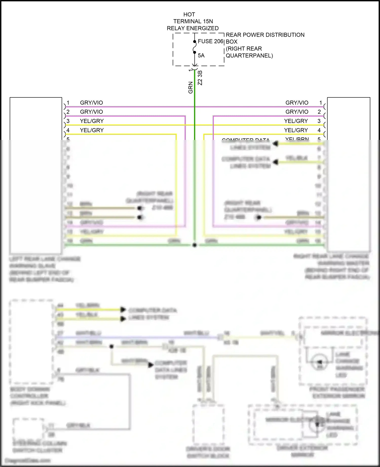 BMW X4 M F98 (2019-2021) computer data lines system wiring diagram  (73 of 102)