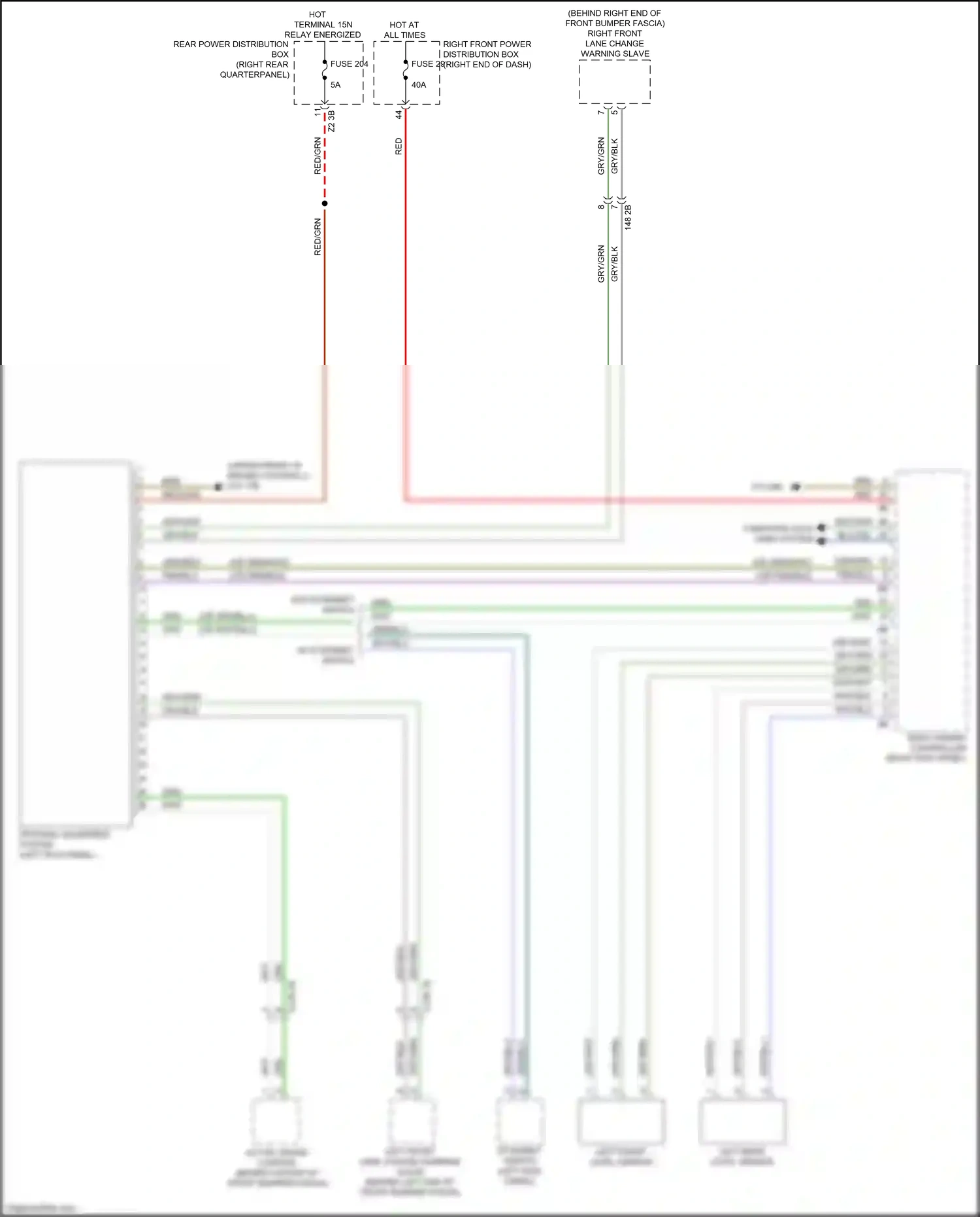 BMW X4 M F98 (2019-2021) computer data lines system wiring diagram  (52 of 102)
